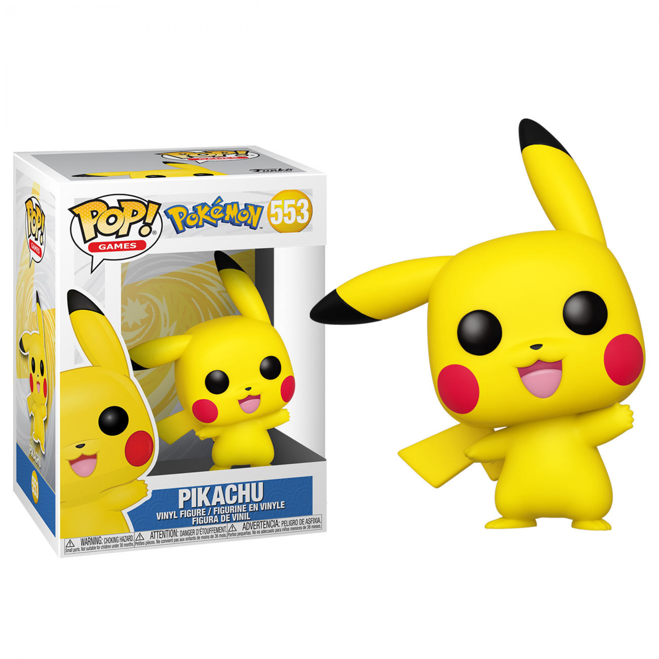 Pokémon Pikachu Waving Funko Pop Bobblehead
