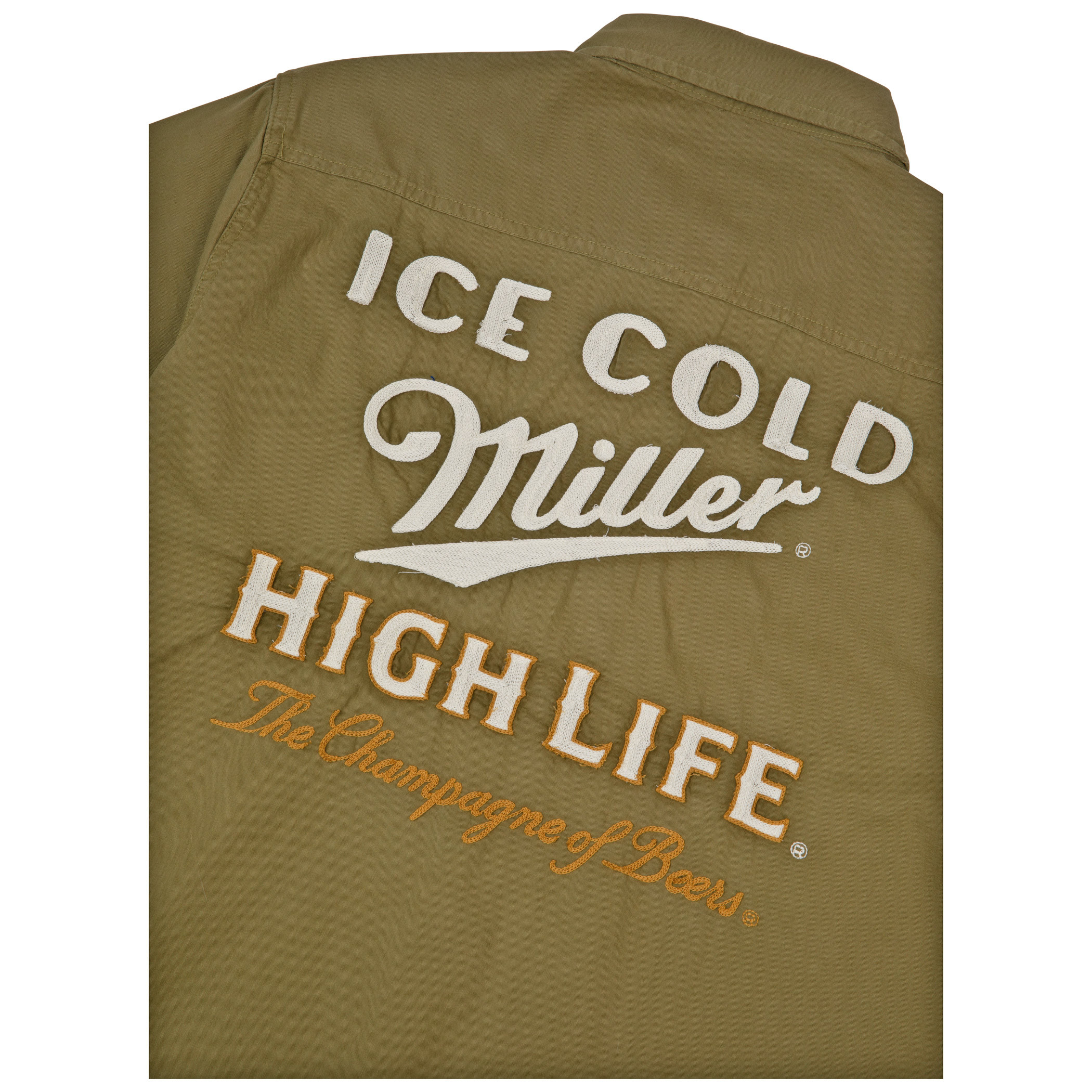 Shirts  Detroit Tigers Miller Lite All Over Print Button Up Shirt