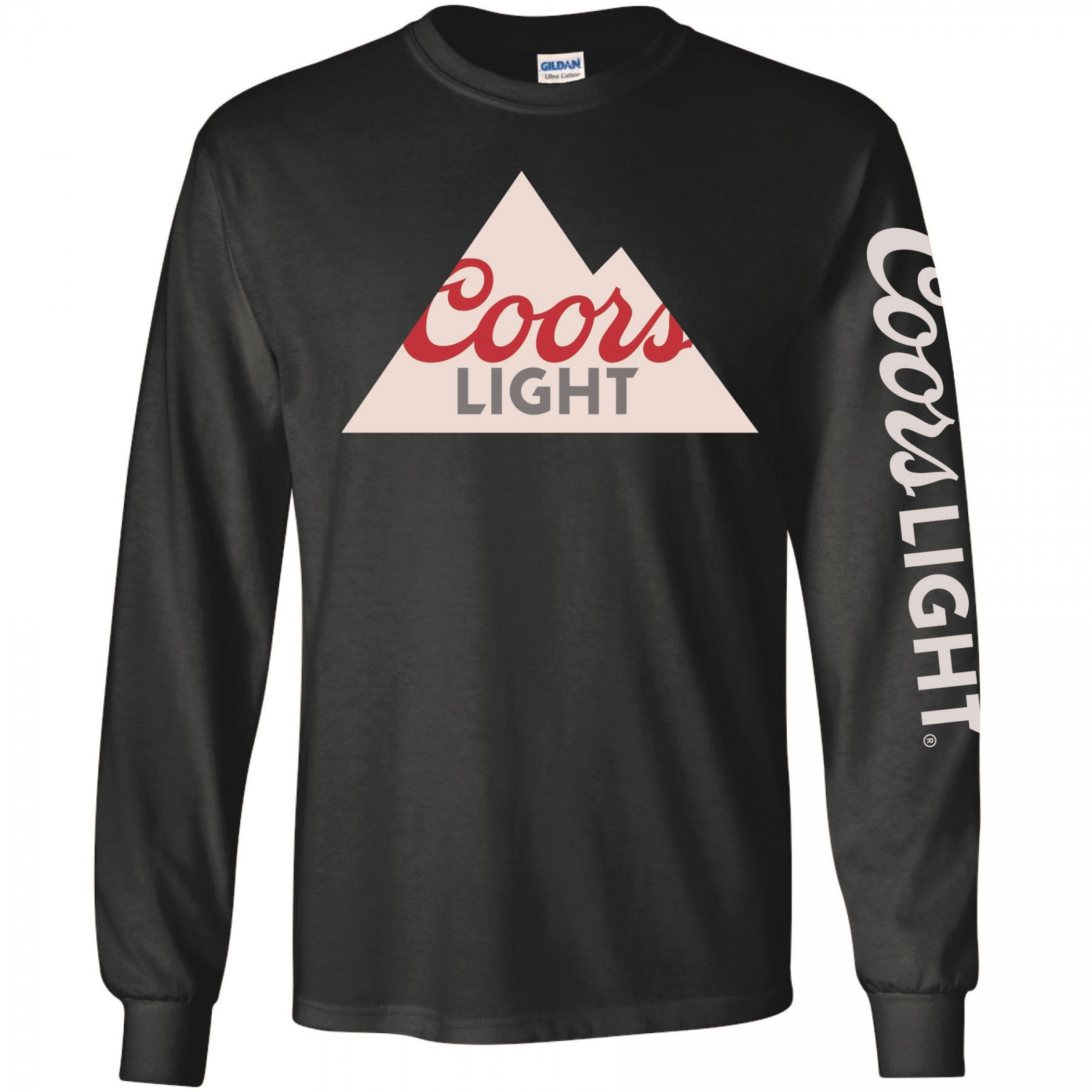 Coors Light Sleeve Print Long Sleeve Shirt