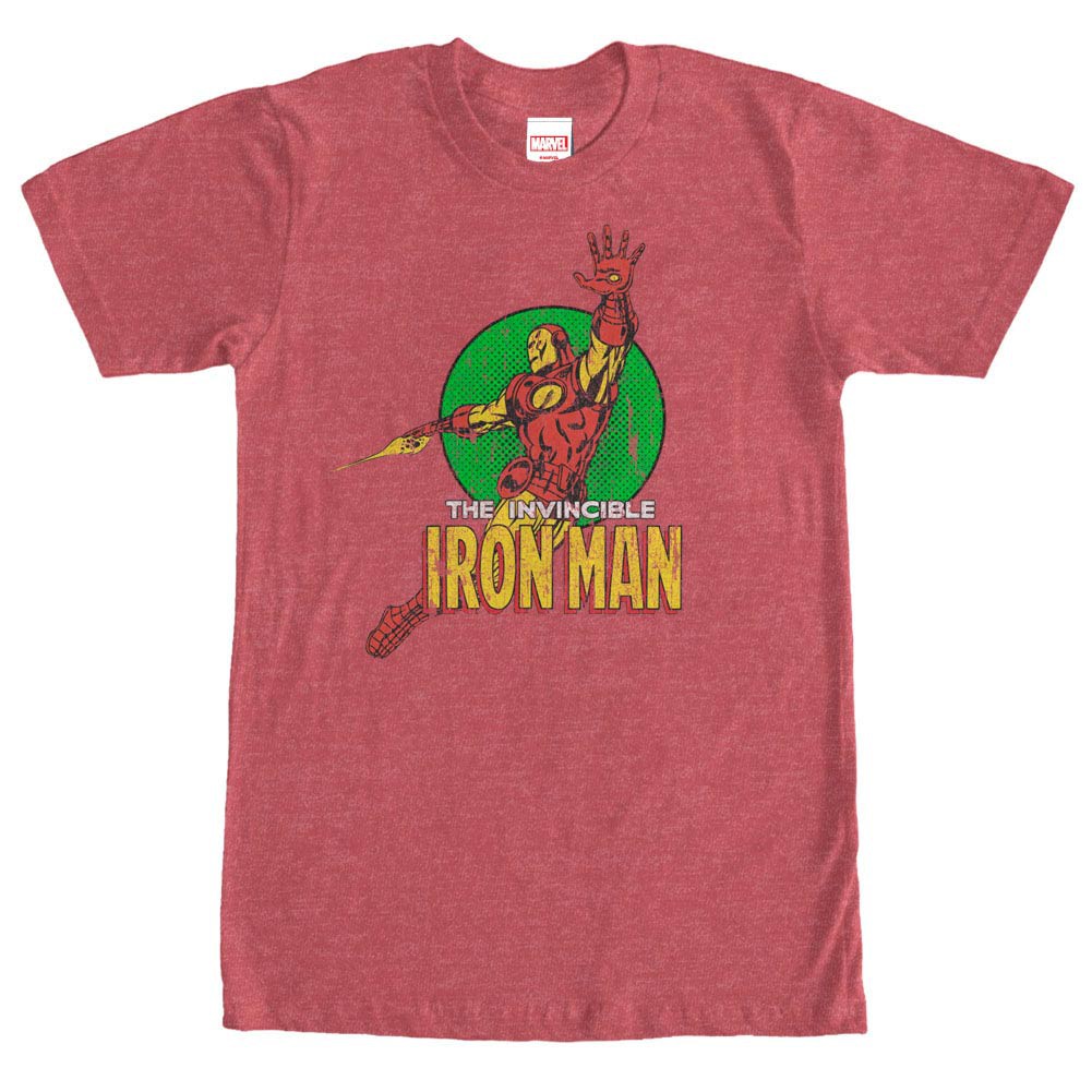 Iron Man Floater Red Mens T-Shirt