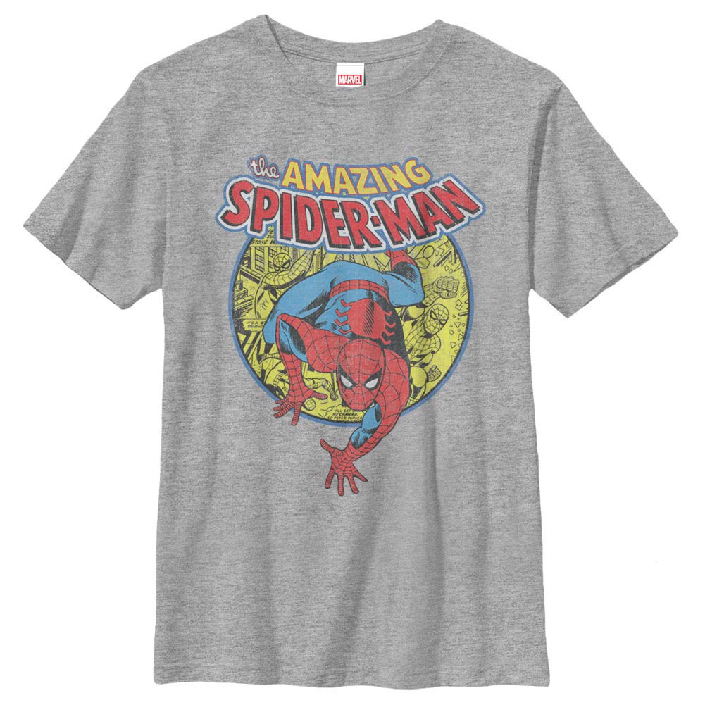 Spider-Man Urban Hero Gray Youth T-Shirt