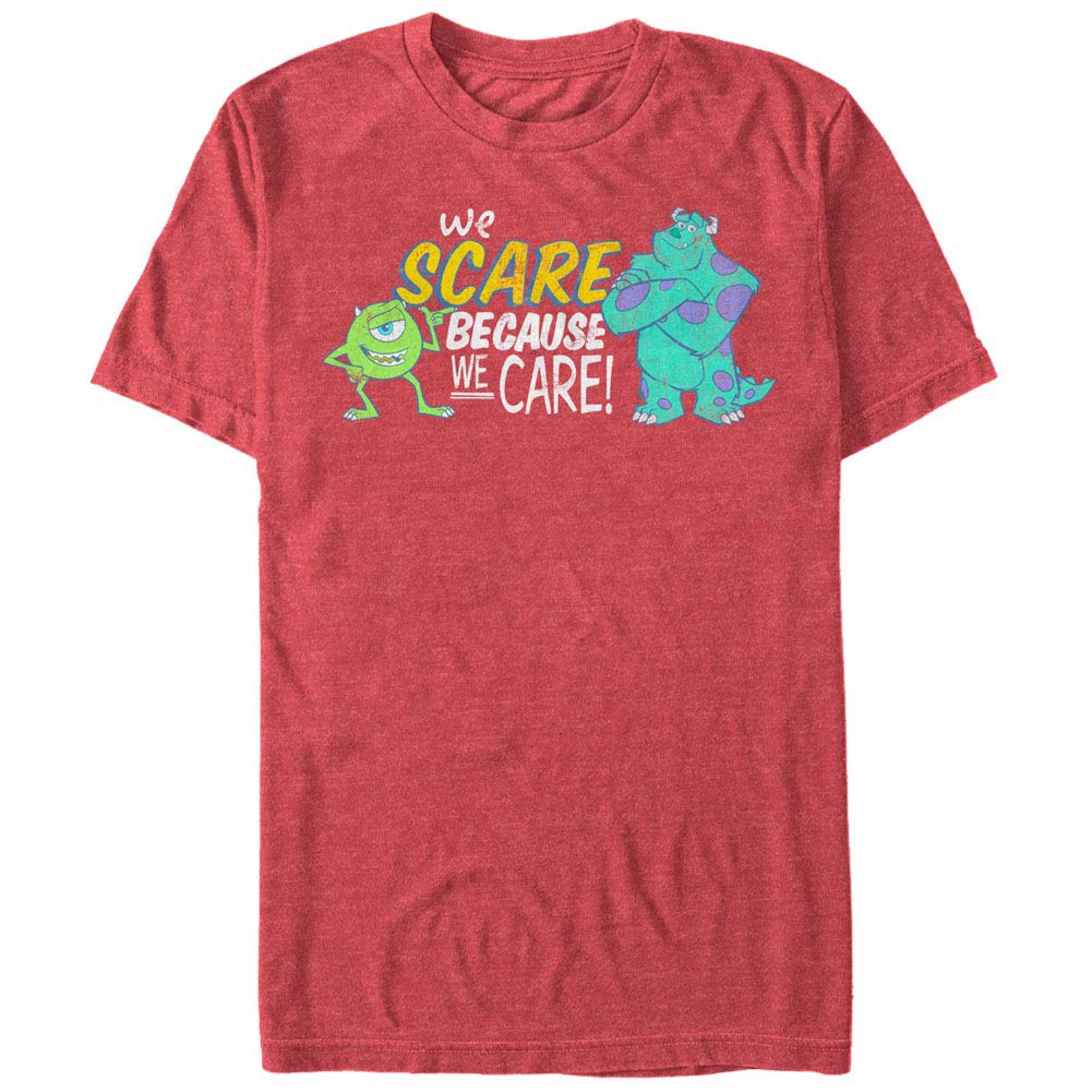 Disney Pixar Monsters Inc University Caring Red T-Shirt