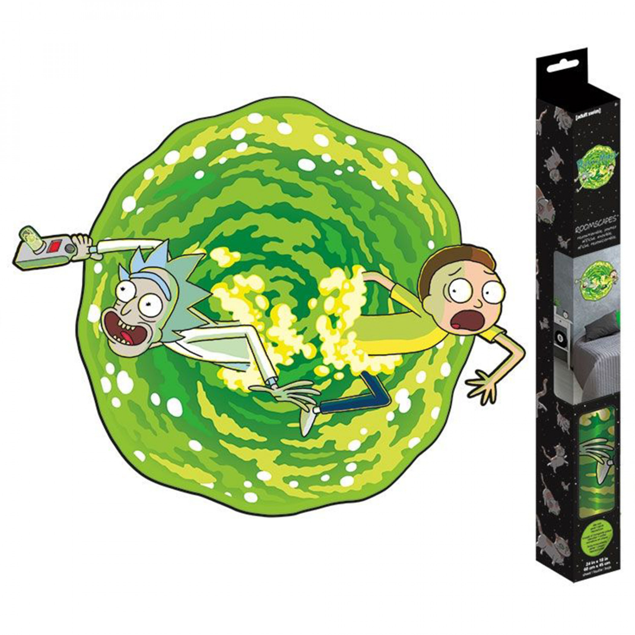 Rick & Morty Through The Portal RoomScapes Wall Decal