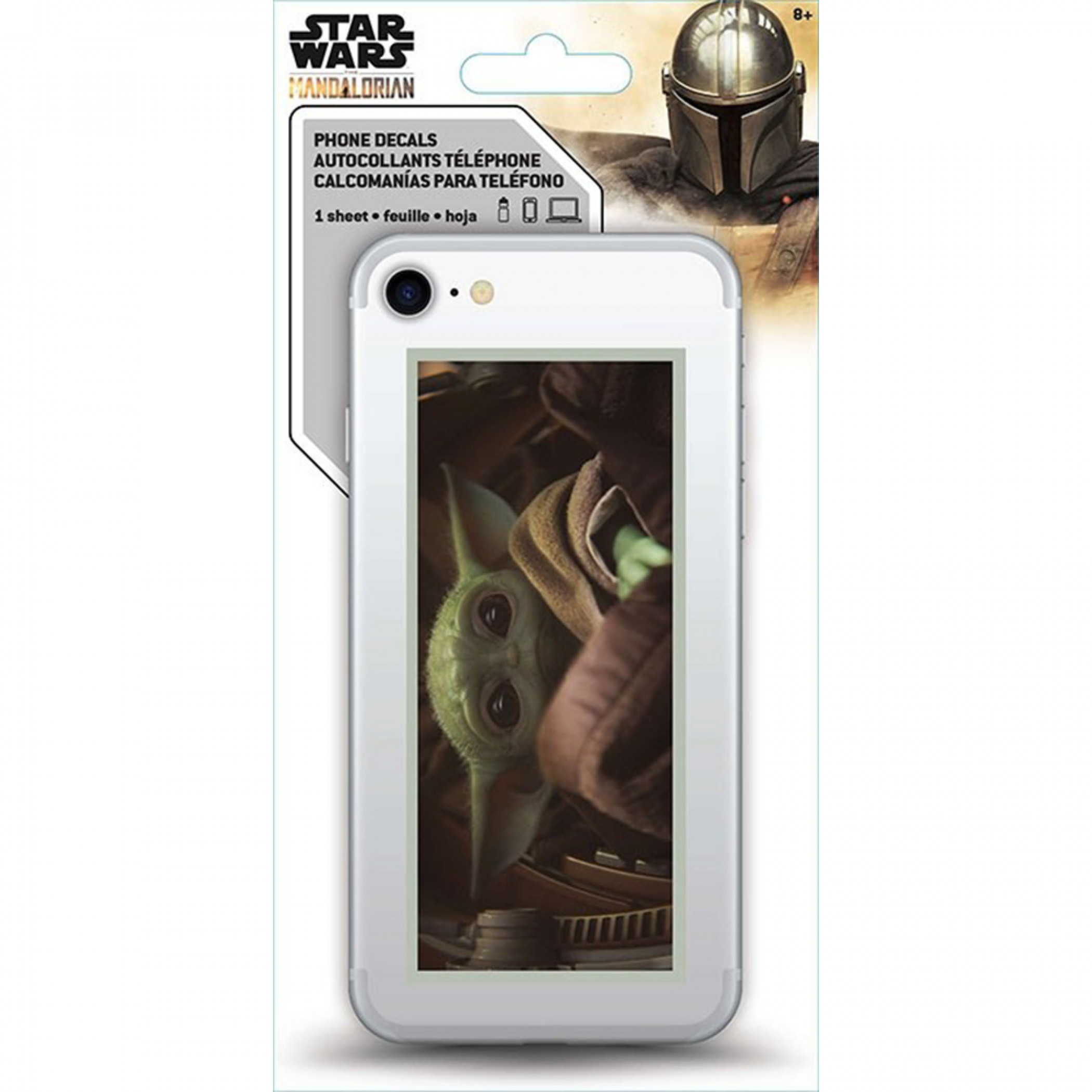 Star Wars The Mandalorian Grogu the Child Character Phone Decal