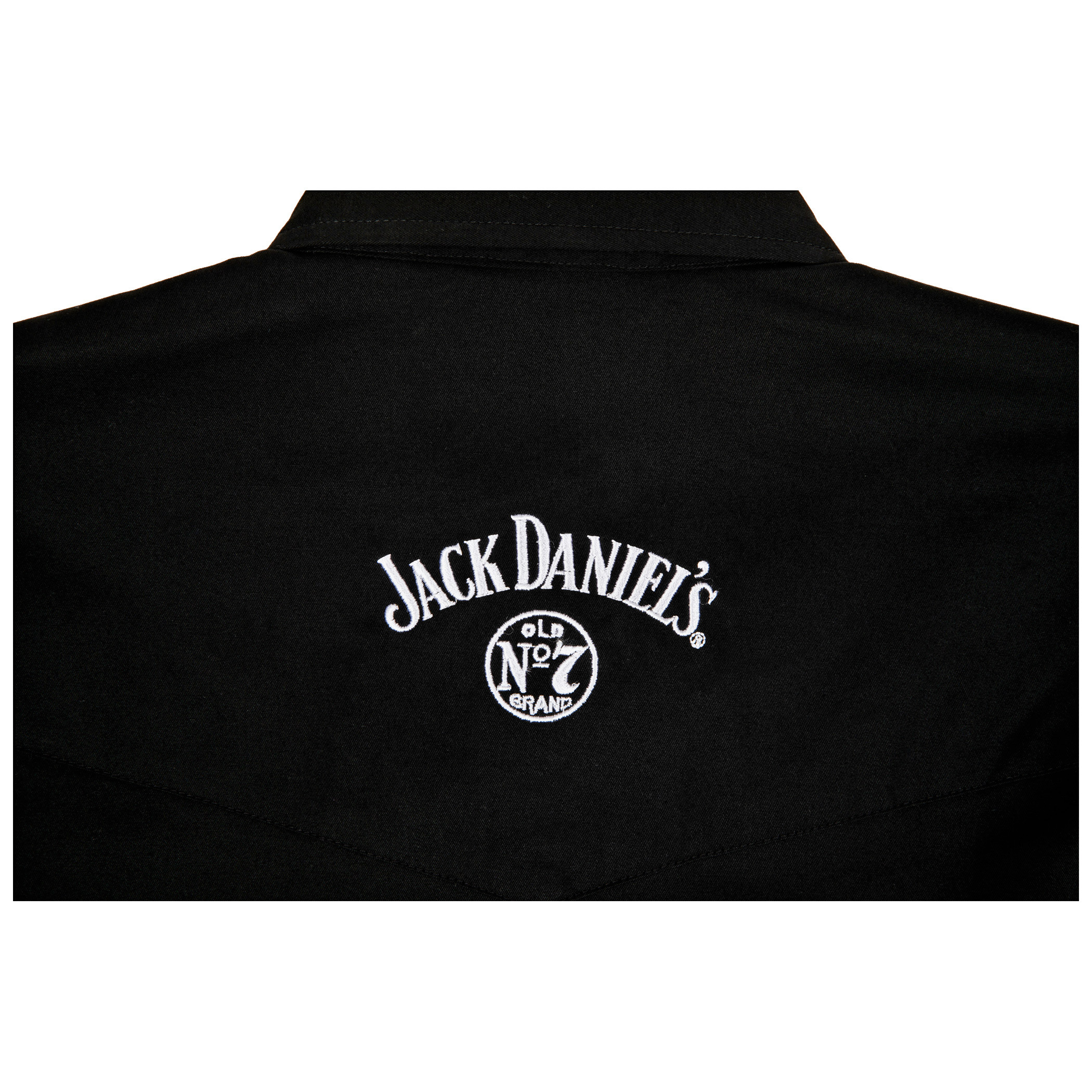Jack Daniel's Button-Up Long-Sleeve Shirt Black WearYourBeer
