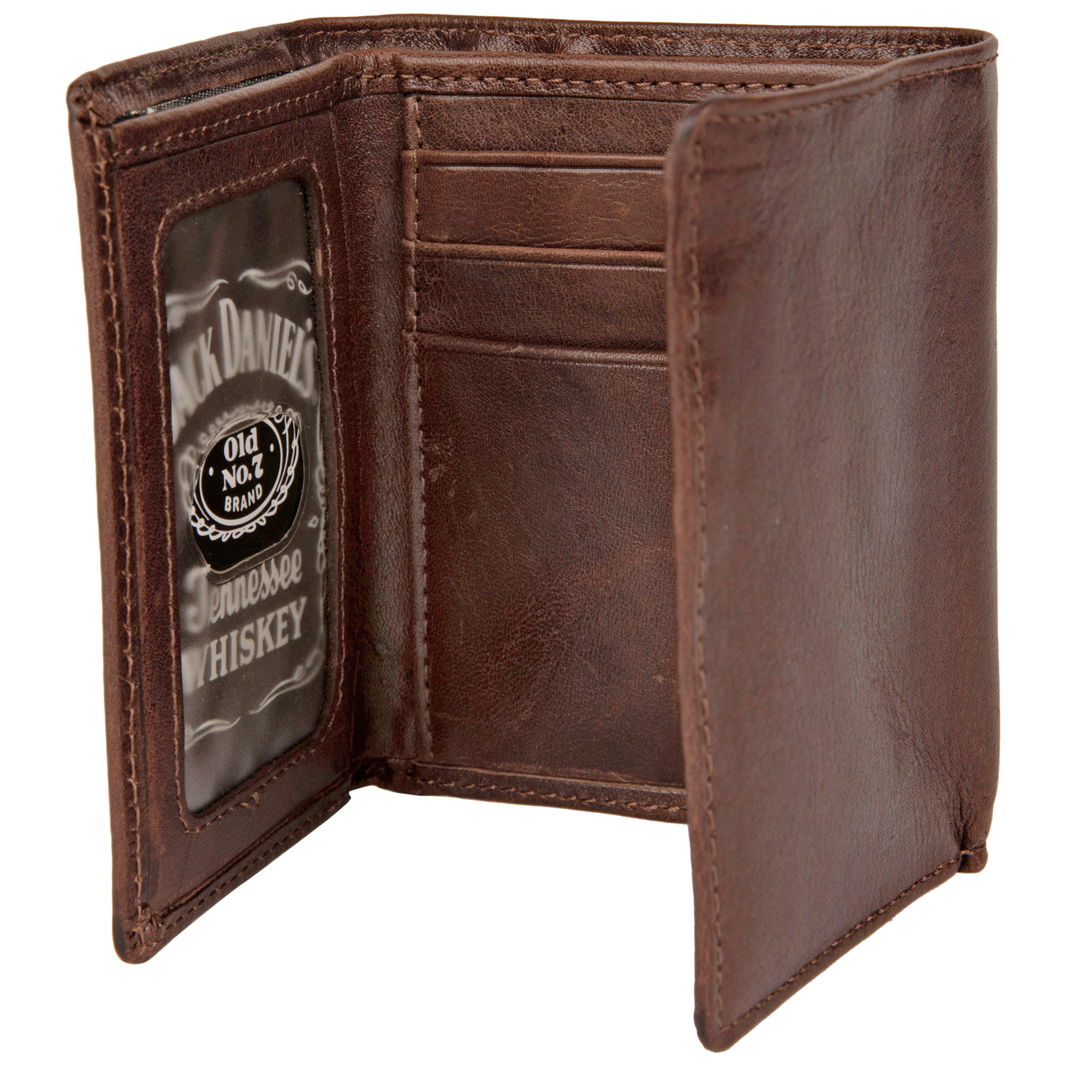 Jack Daniels Original Logo Black Bi-fold Wallet 