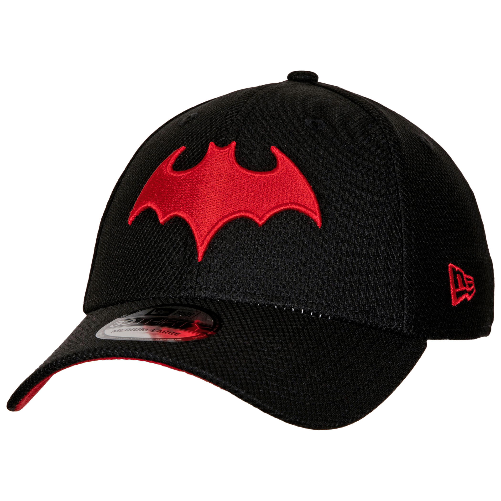 Batman Classic Symbol Color Block New Era 39Thirty Fitted Hat