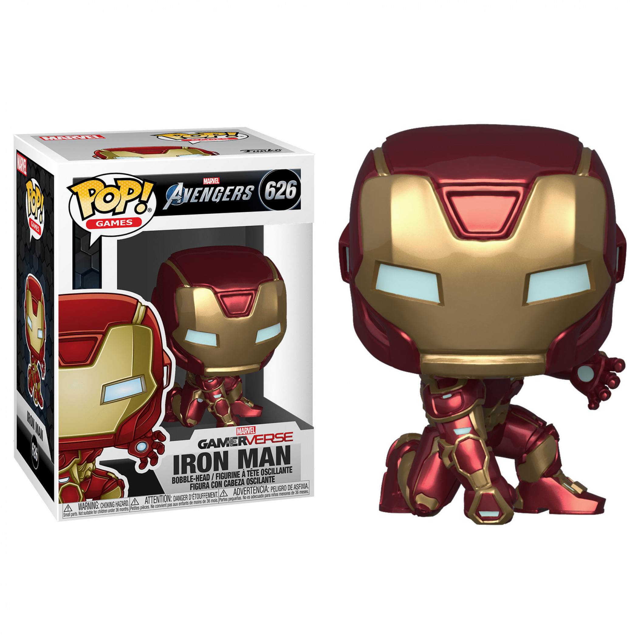 Marvel: Avengers Game Iron Man (Stark Tech Suit) Funko Pop!