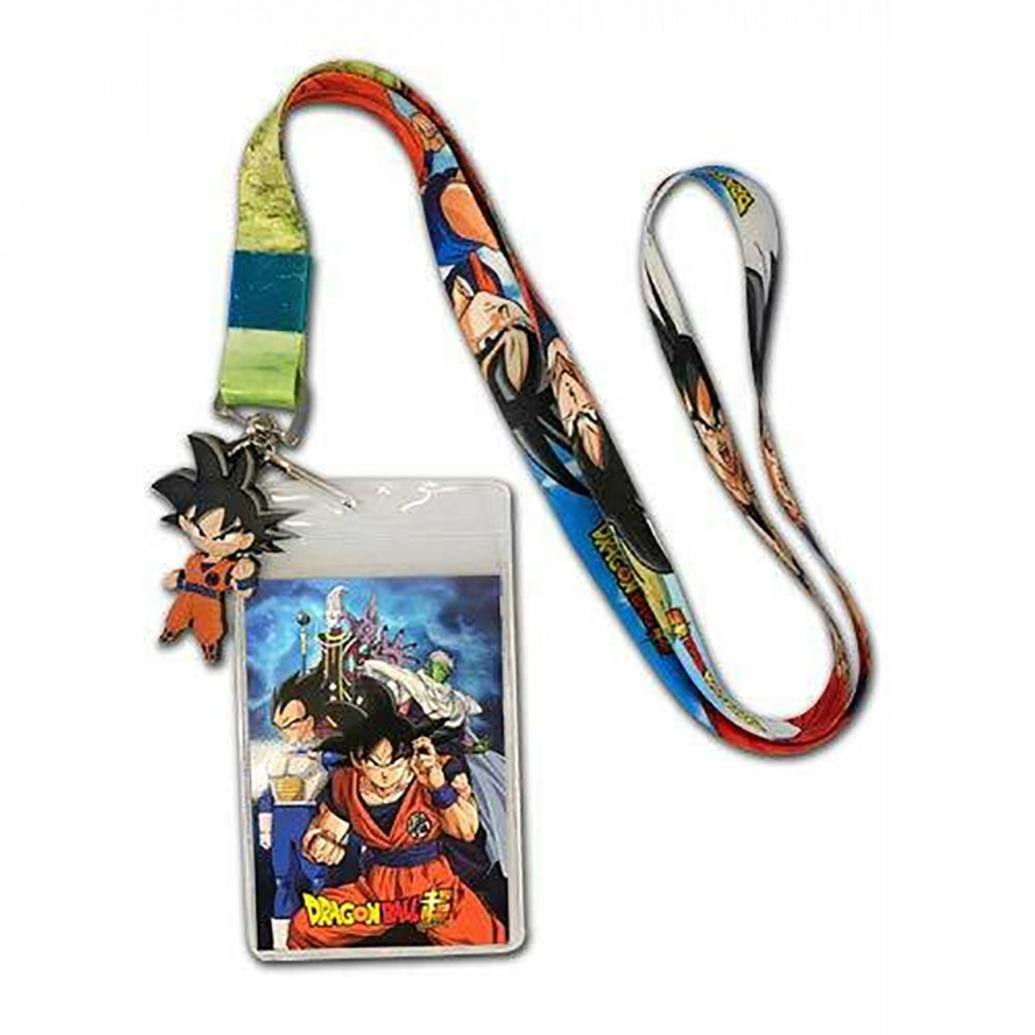 Dragon Ball Super ID Badge and Charm Lanyard