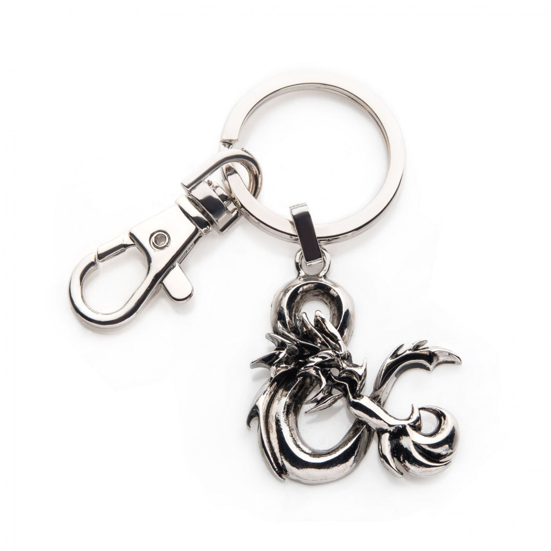 Dungeons & Dragons Ampersand Logo Steel Keychain