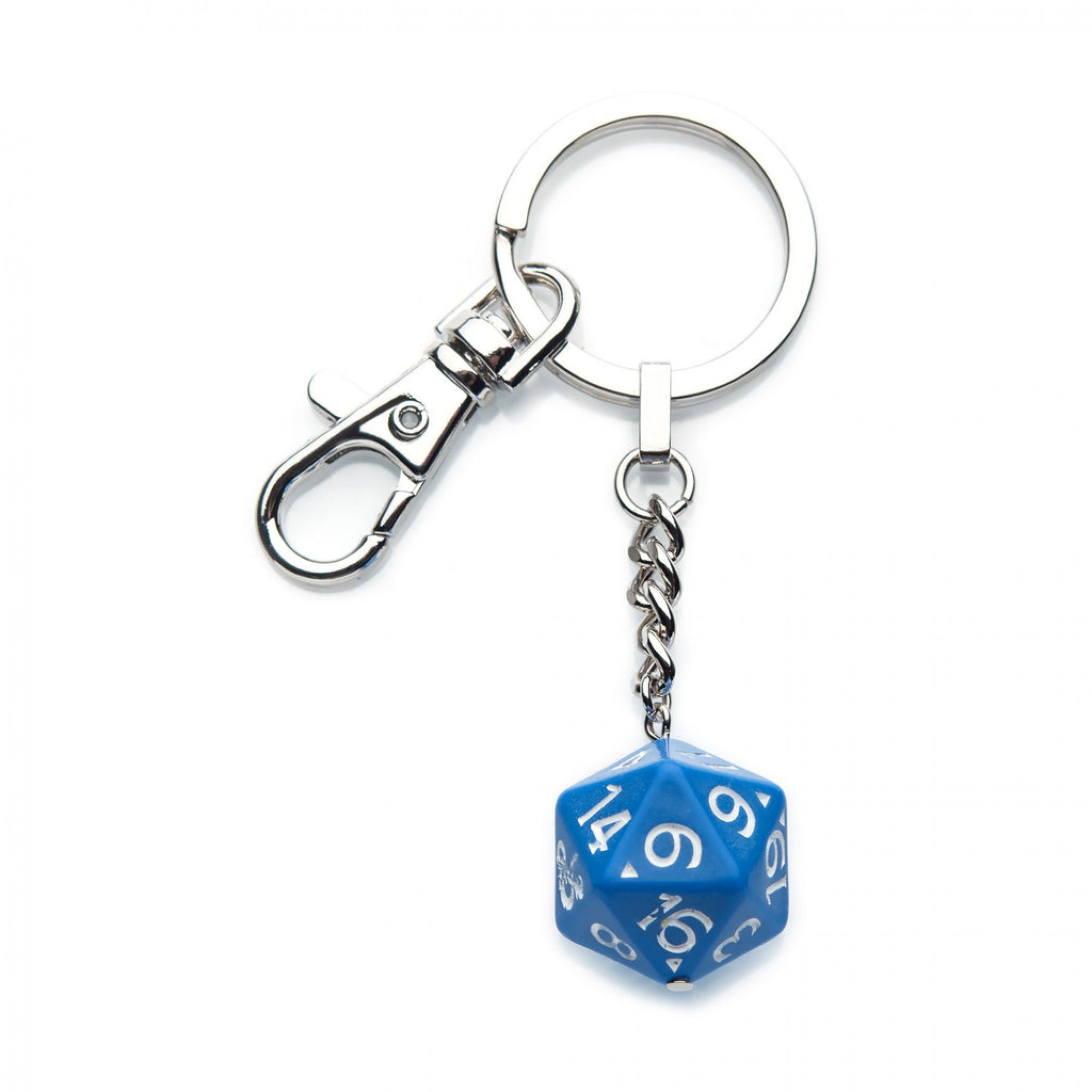 Dungeons & Dragons Classic D20 Steel Keychain