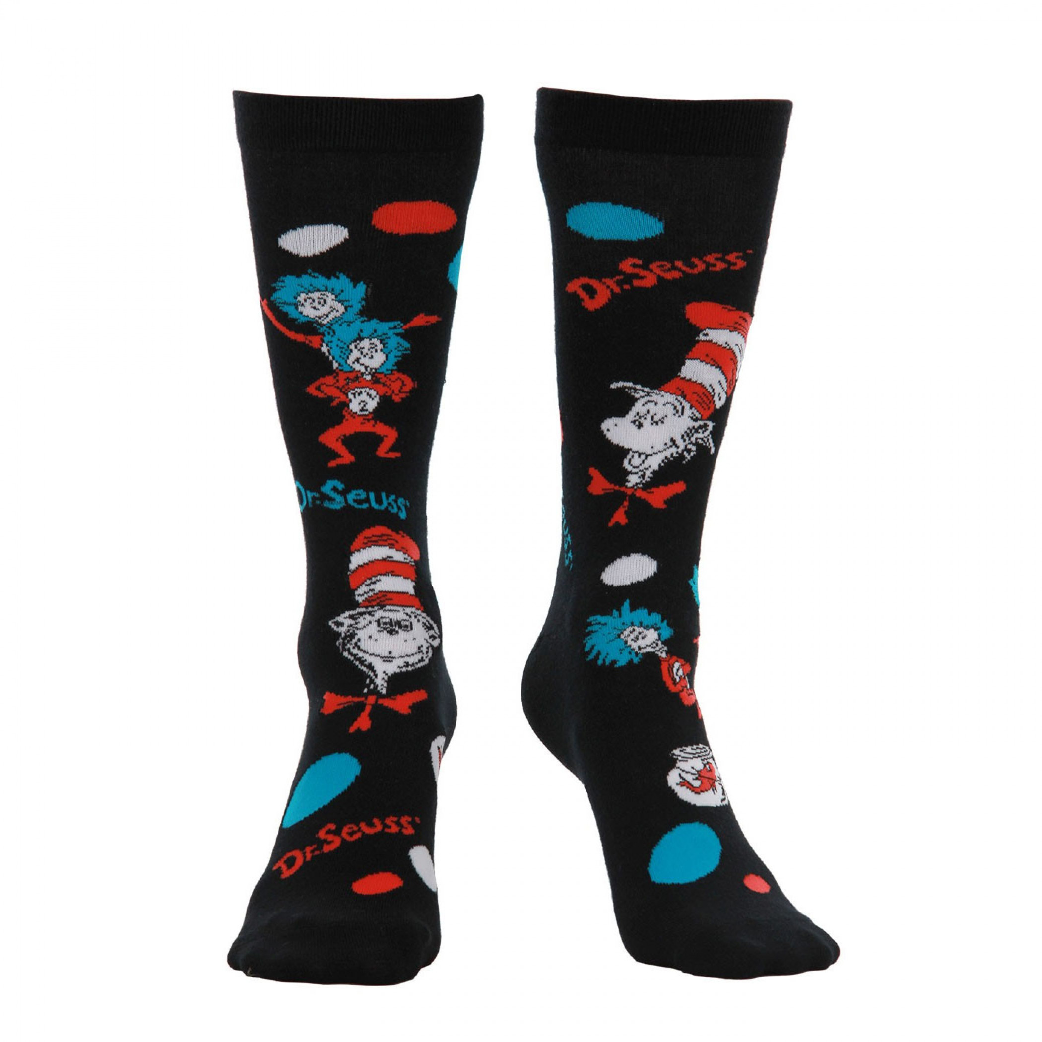 Dr Seuss Cat In The Hat Socks