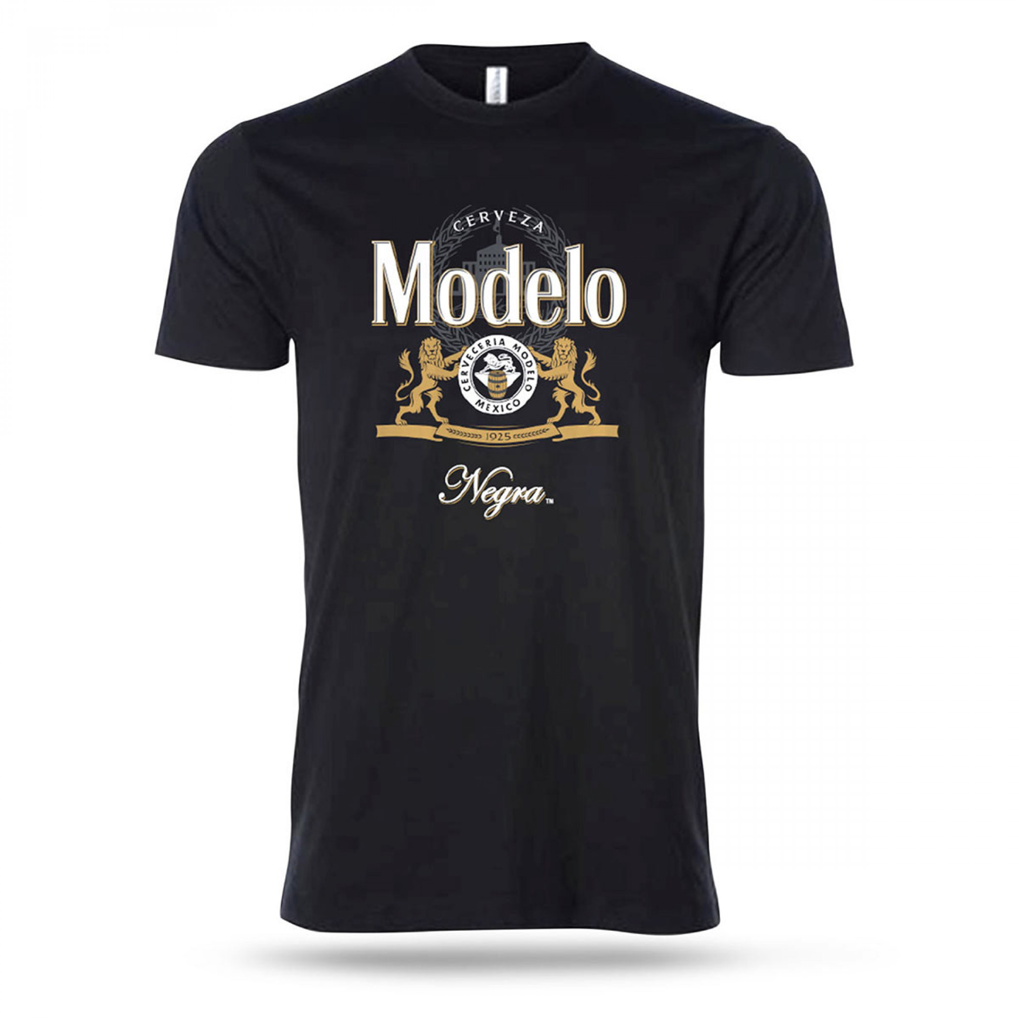 Negra Modelo Crest Bottle Label T-Shirt