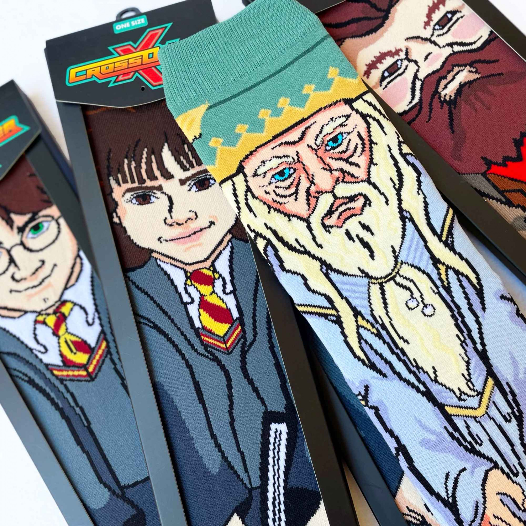 Harry Potter Dumbledore Crossover Crew Socks