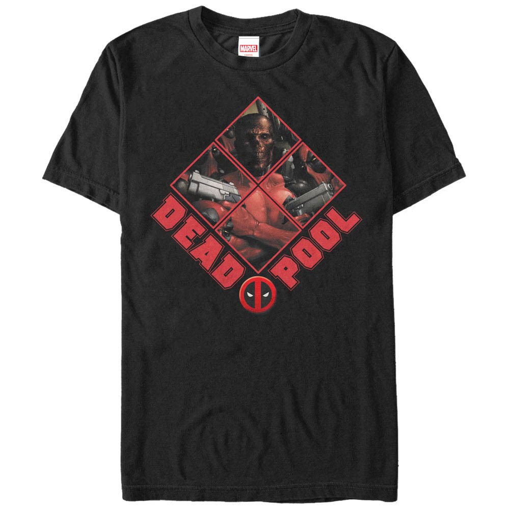 Deadpool Dead Gang Black Mens T-Shirt