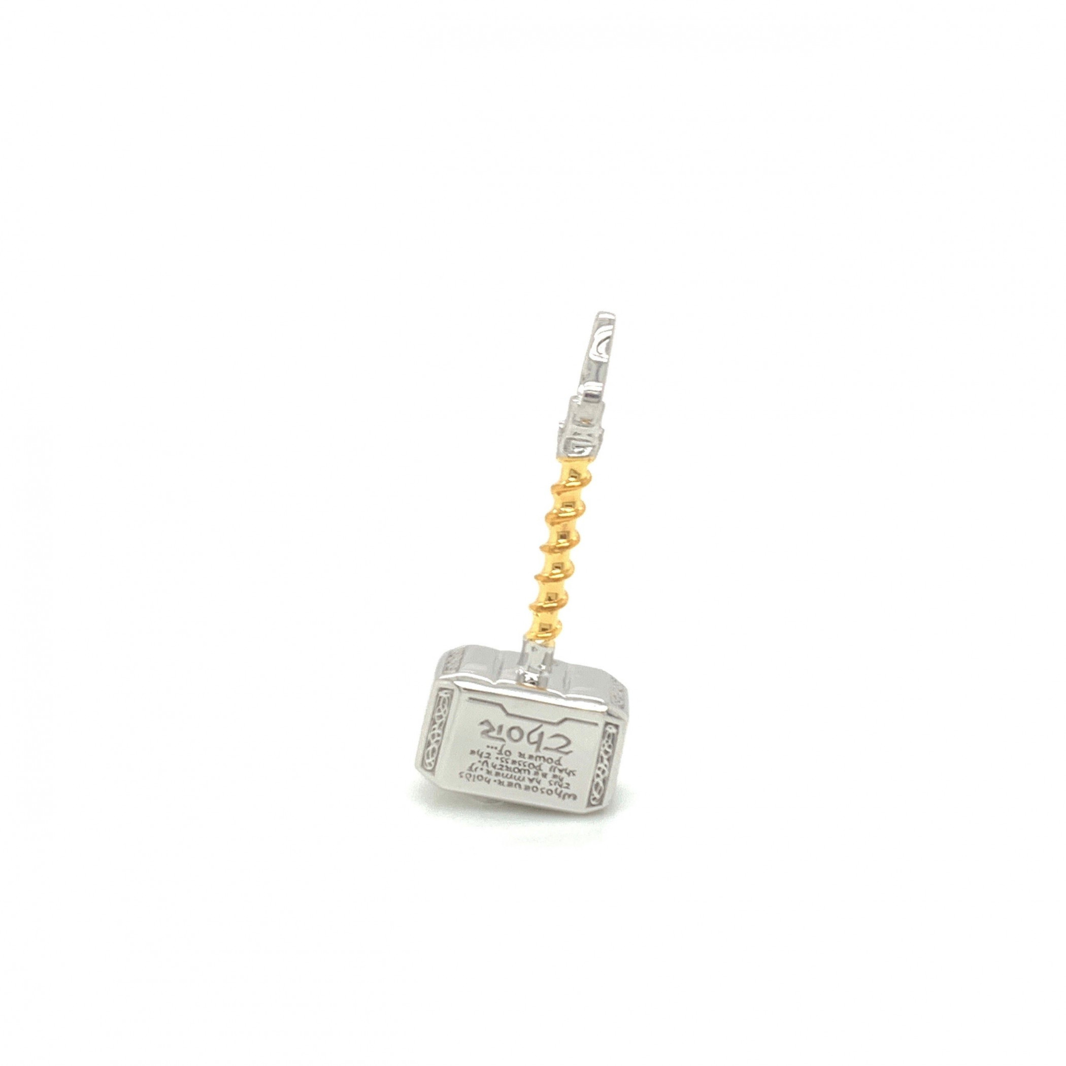 Thor Mini Mjolnir Sterling Silver Pendant