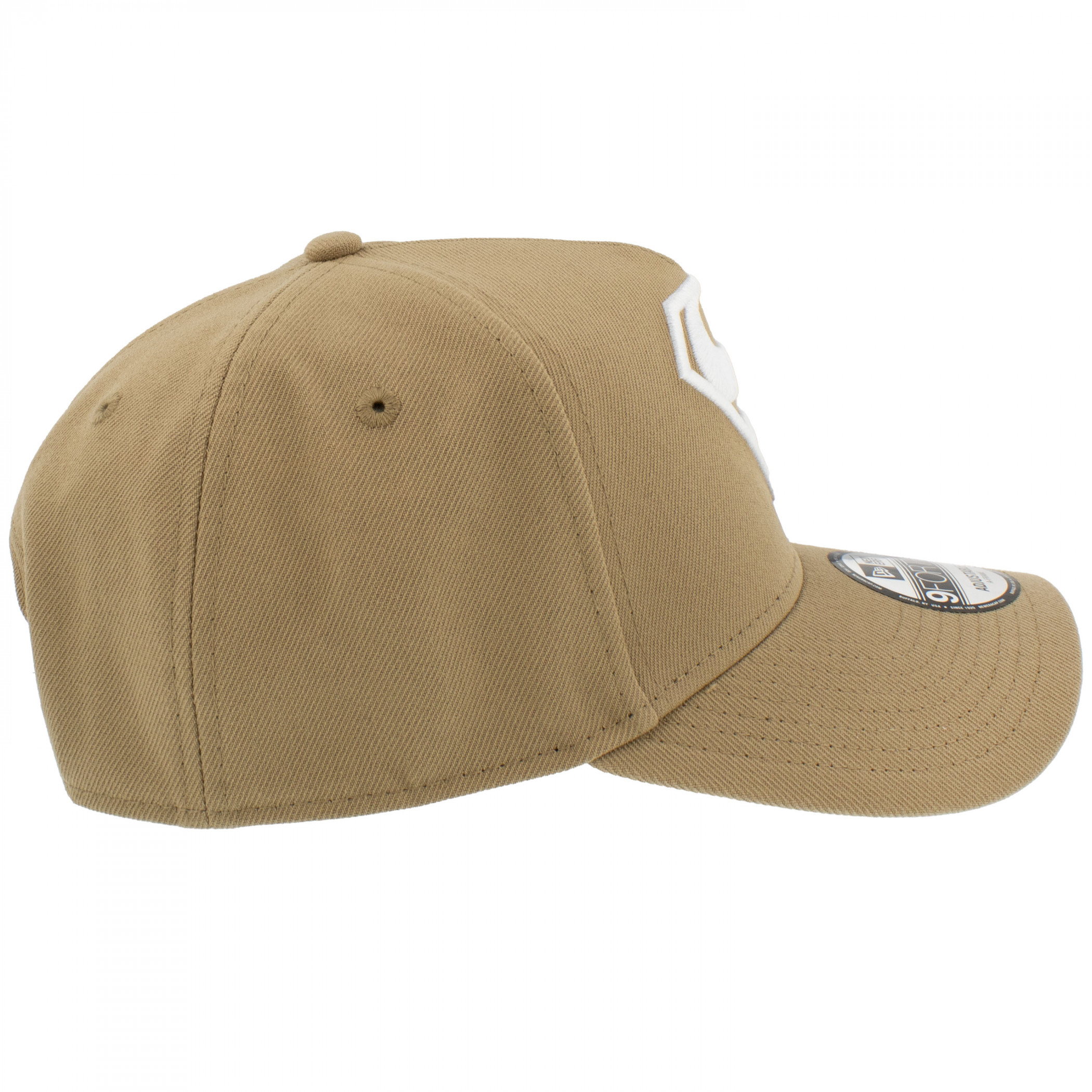 Superman Khaki New Era A-Frame 9Forty Adjustable Hat