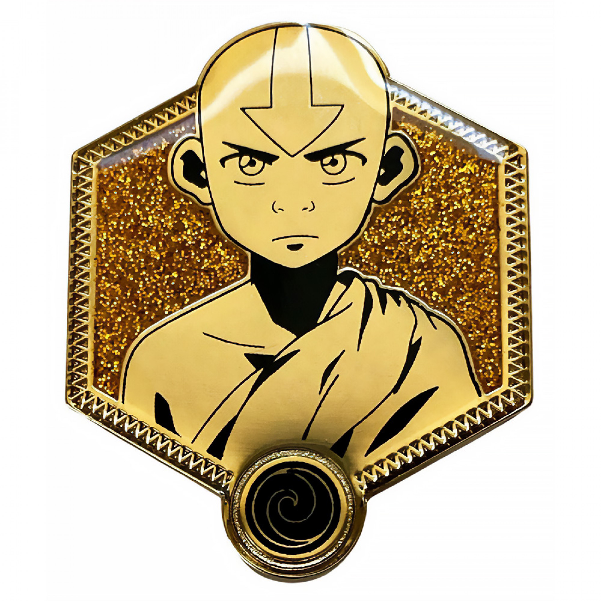 Aang Golden Series Avatar: The Last Airbender Enamel Pin