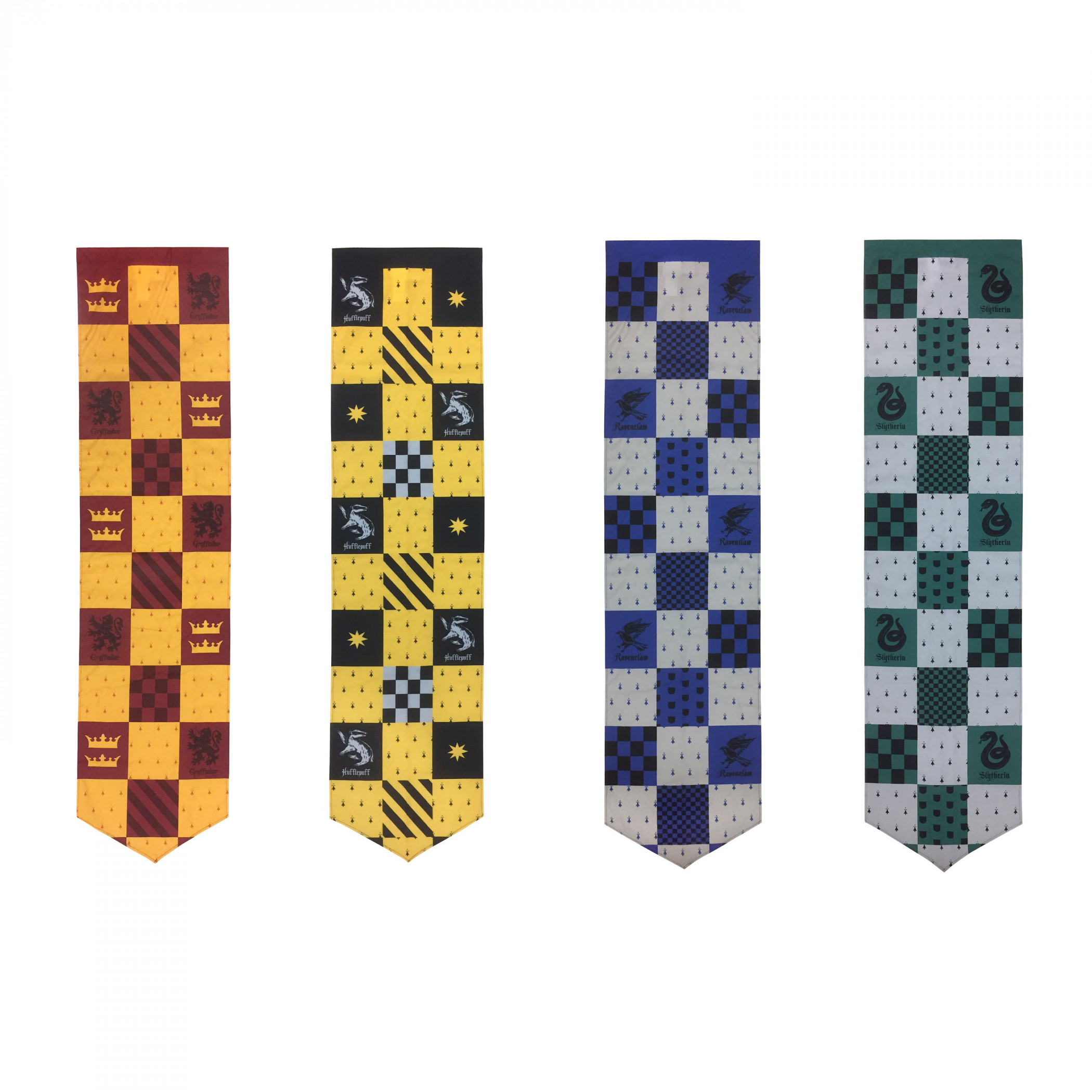 Harry Potter Hogwarts Banners Bedding Canopy 4-Pack