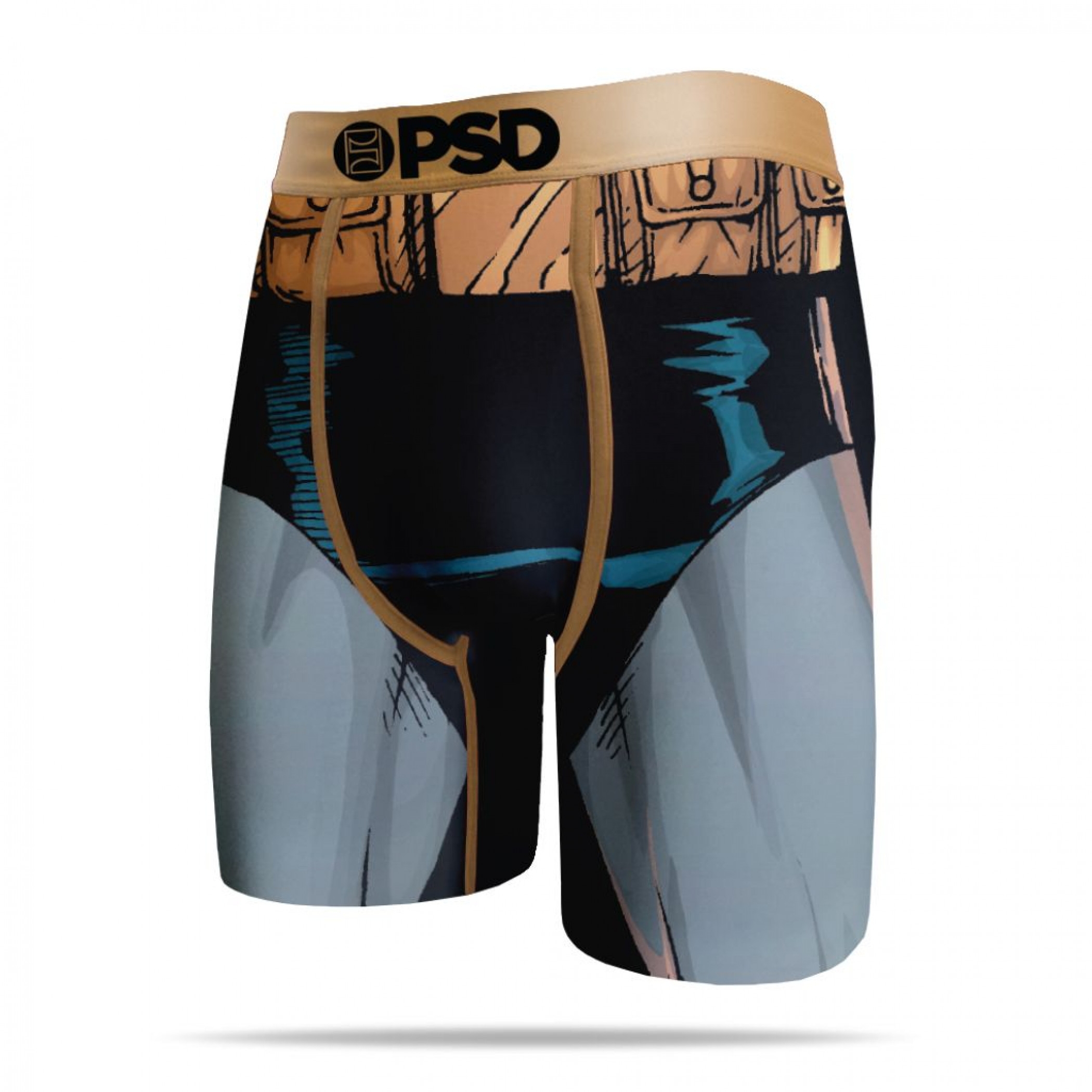 PSD Underwear Batman Flash Wonderwoman Joker Superman boxer brief