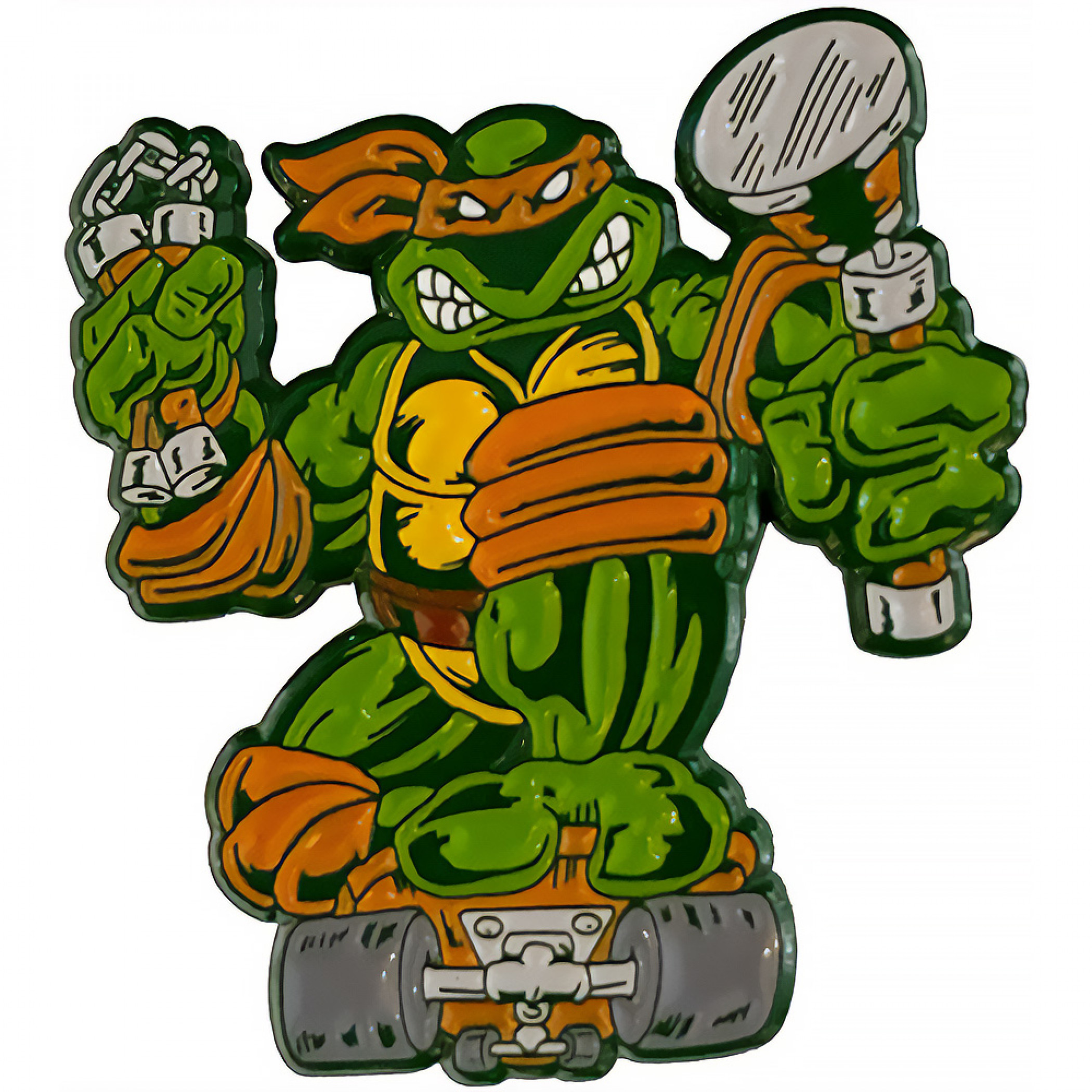 Teenage Mutant Ninja Turtles Comic Era Michelangelo Enamel Pin