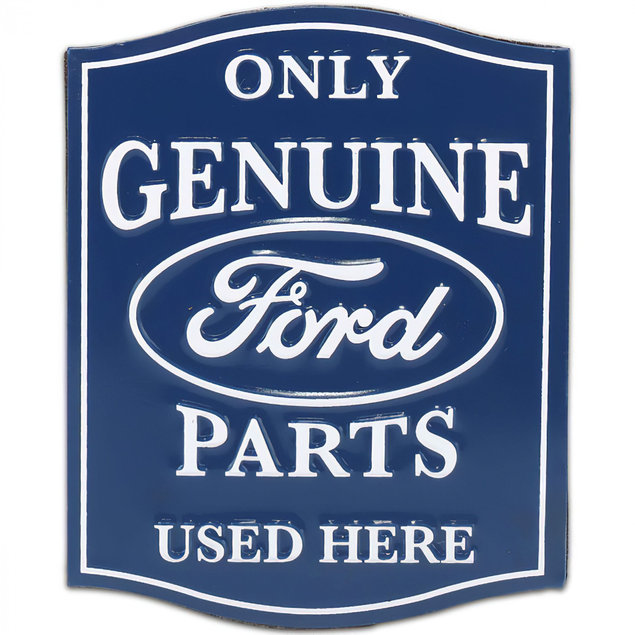 Ford Genuine Parts Embossed Metal Magnet