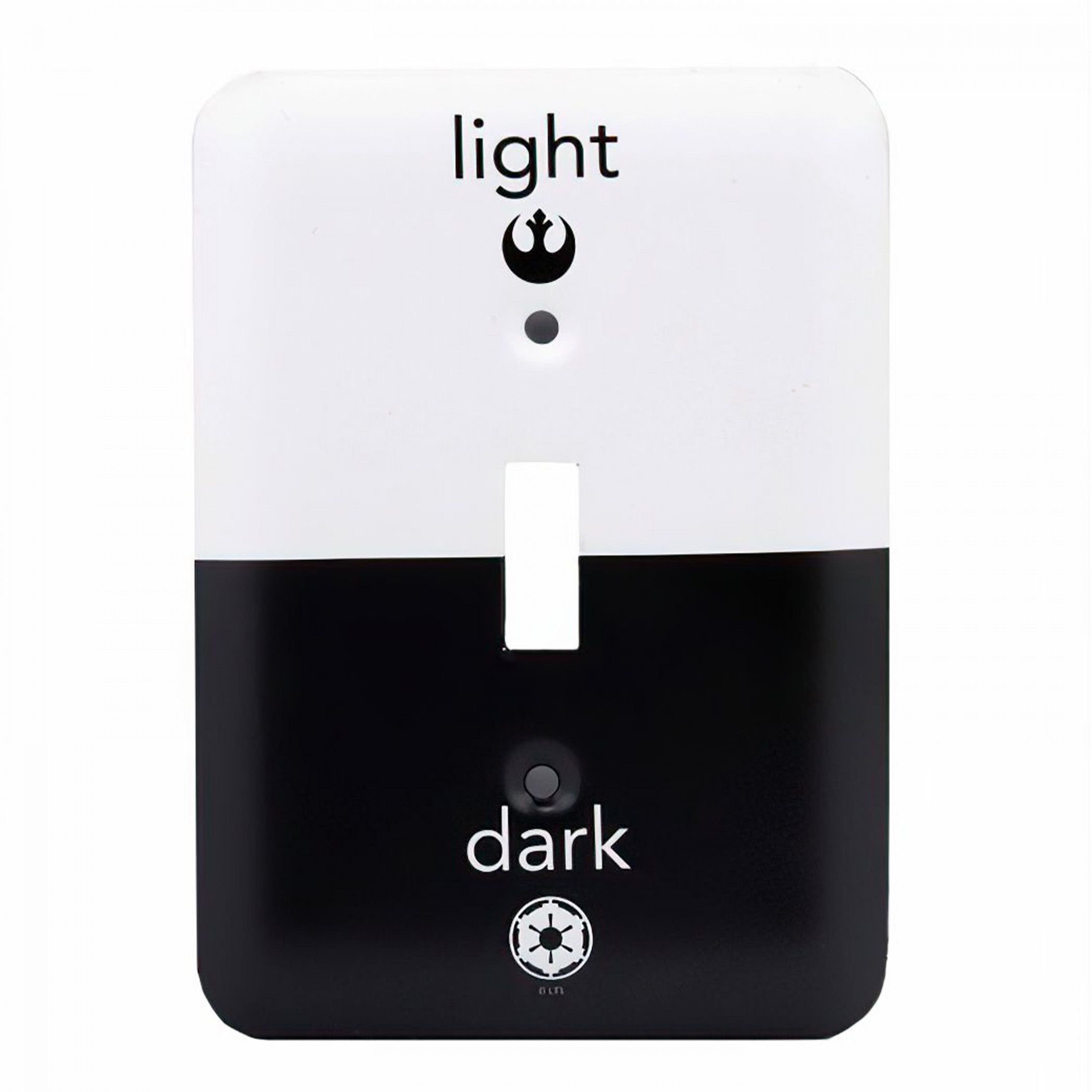 Star Wars The Light Side and the Dark Side Light Switch Metal Plate
