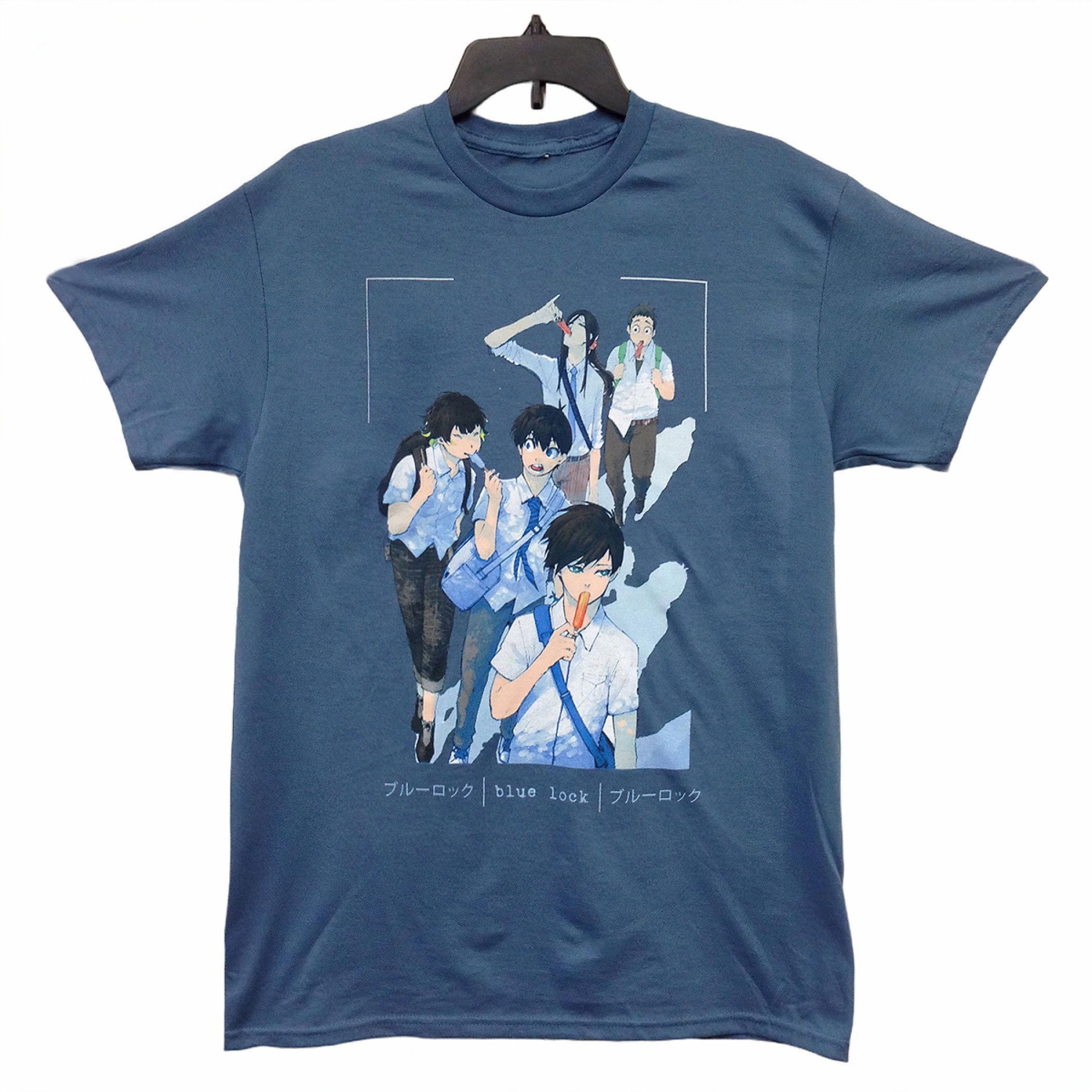 Blue Lock Rin Itoshi Yoichi Isagi and Megu T-Shirt