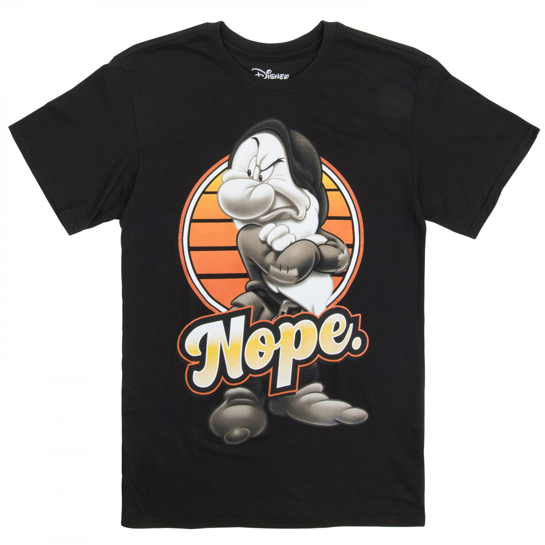 Grumpy Disney Character Nope T-Shirt