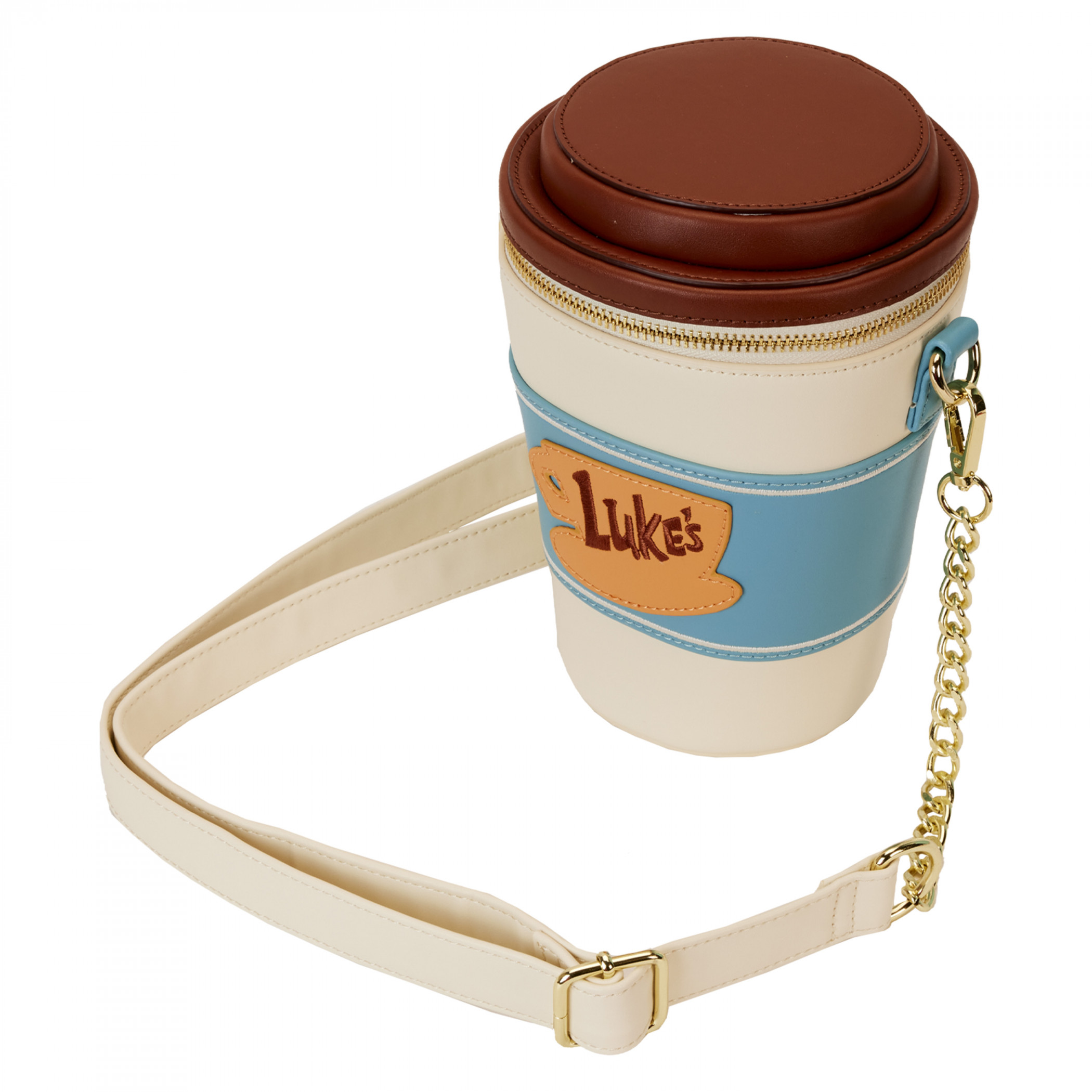 Gilmore Girls Luke's Diner To-Go Cup Crossbody Bag by Loungefly