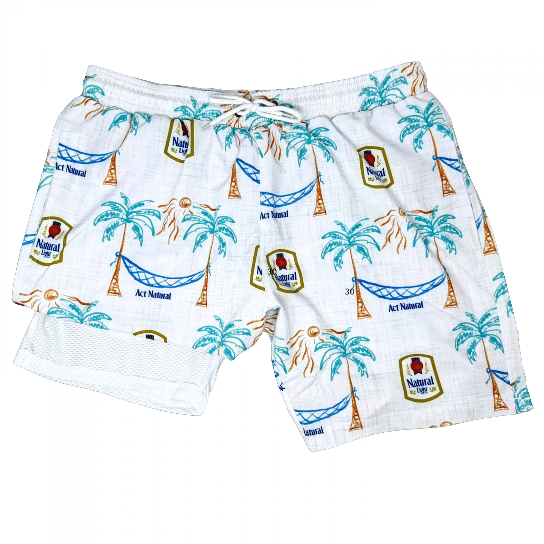 Natural Light Island Life Tropical Bros. Swimsuit