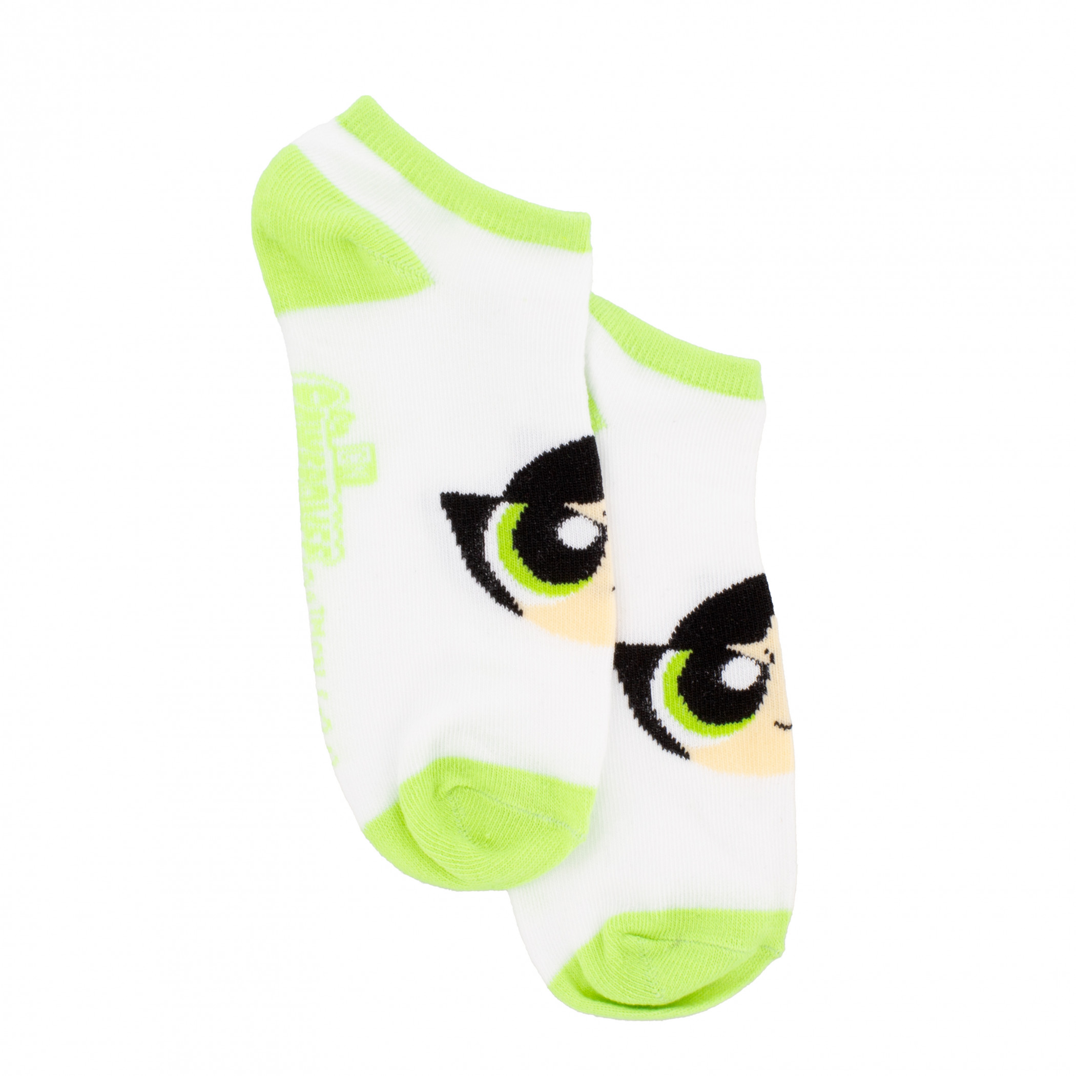 The Powerpuff Girls Checkered Women's Ankle Socks 6-Pair Pack