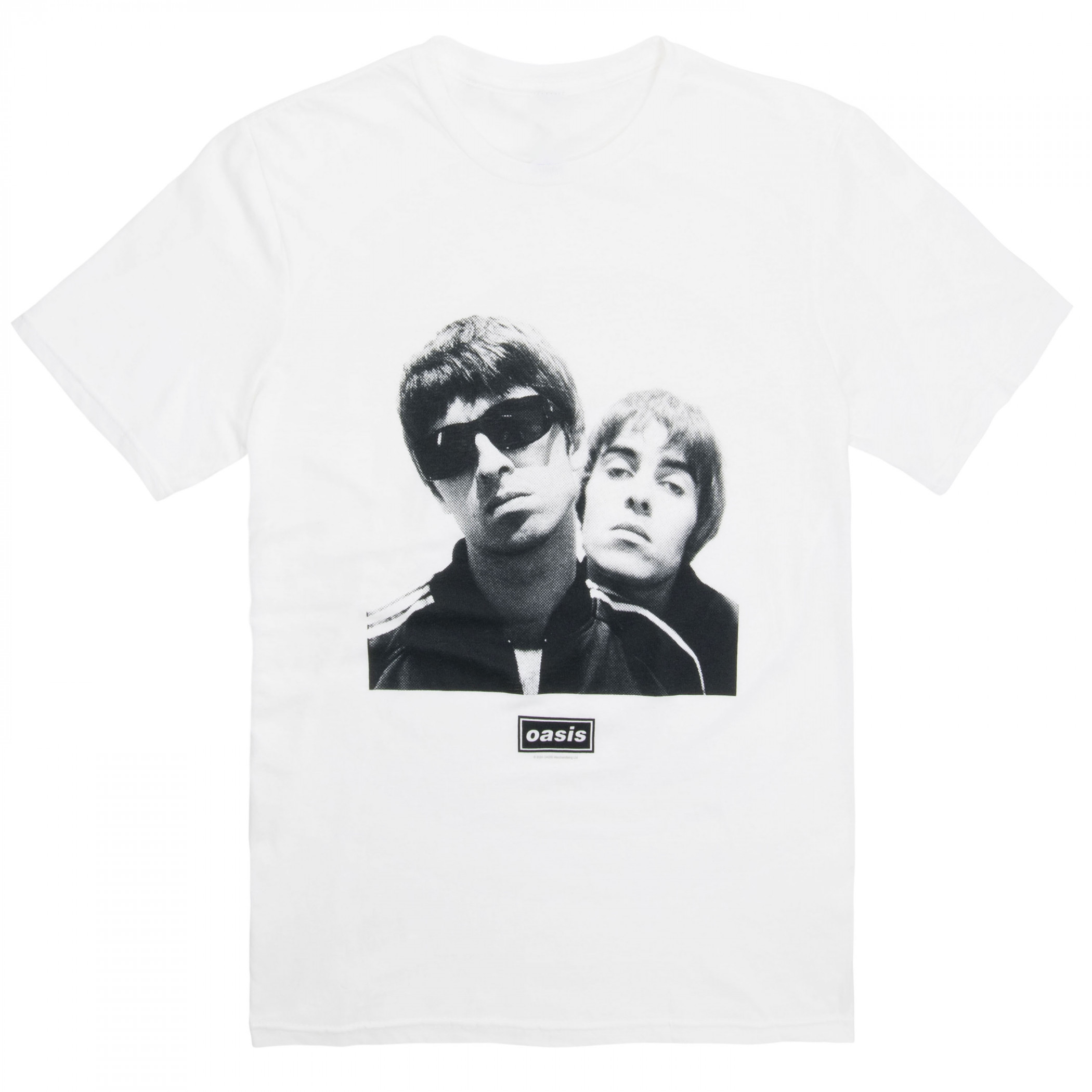 Oasis Noel and Liam Square Photo T-Shirt