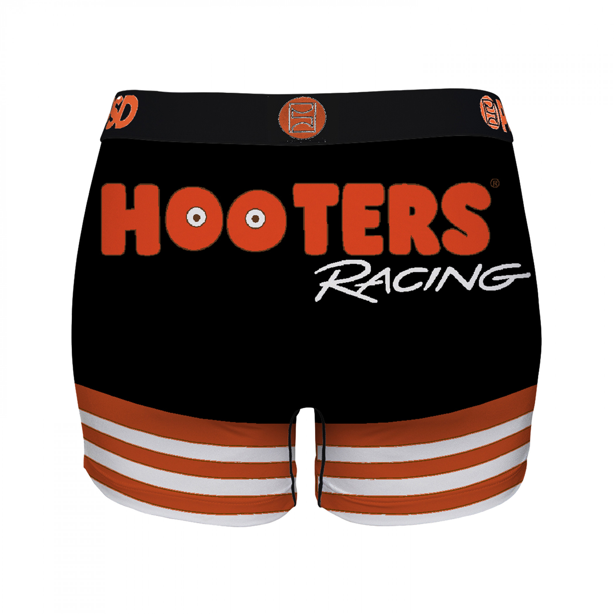 Hooters Restaurant Uniform Black Microfiber Blend PSD Boy Shorts