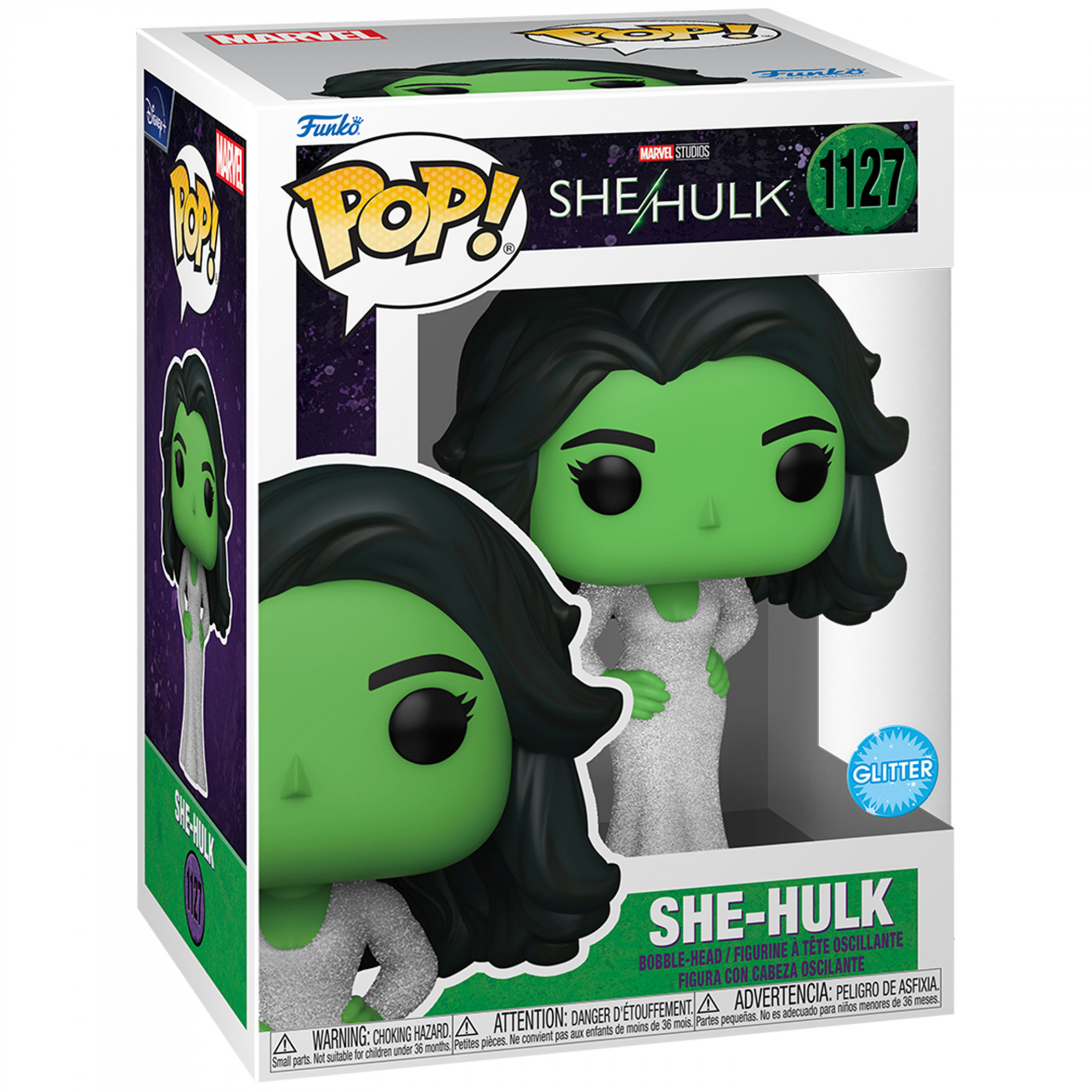 She-Hulk Glitter Ball Gown Funko Pop! Vinyl Figure