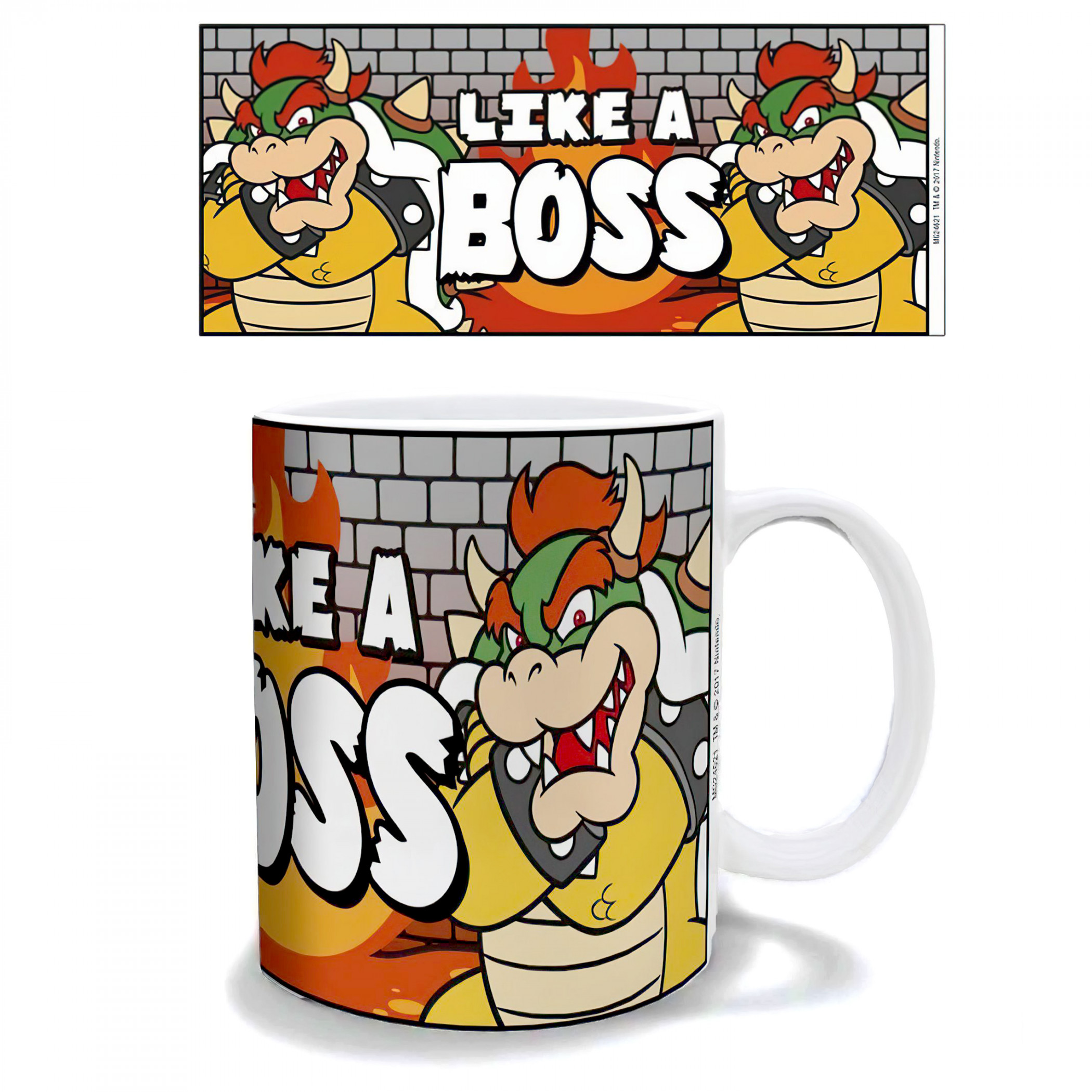 Super Mario Bros. Bowser Like A Boss Mug