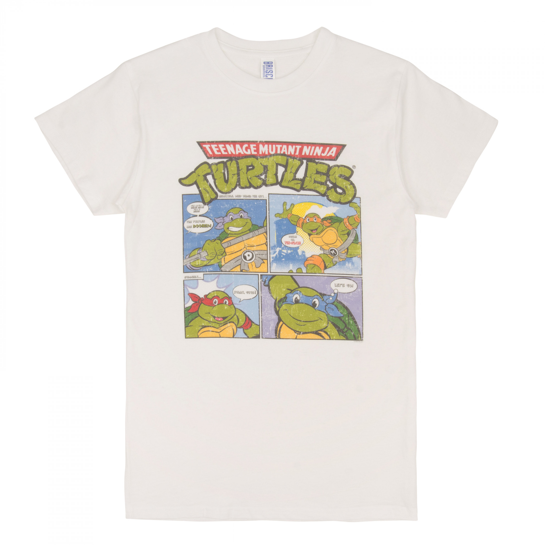 Teenage Mutant Ninja Turtles Classic Comic Strip Art T-Shirt