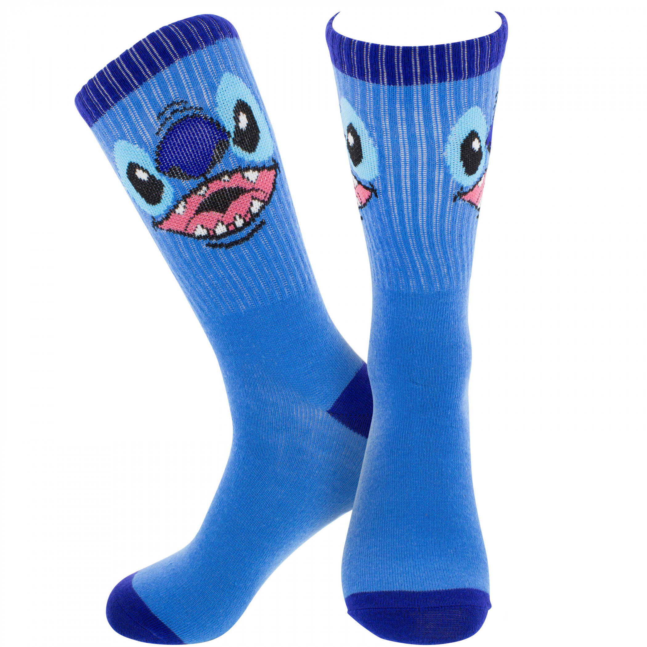 Lilo & Stitch Big Face Crew Socks