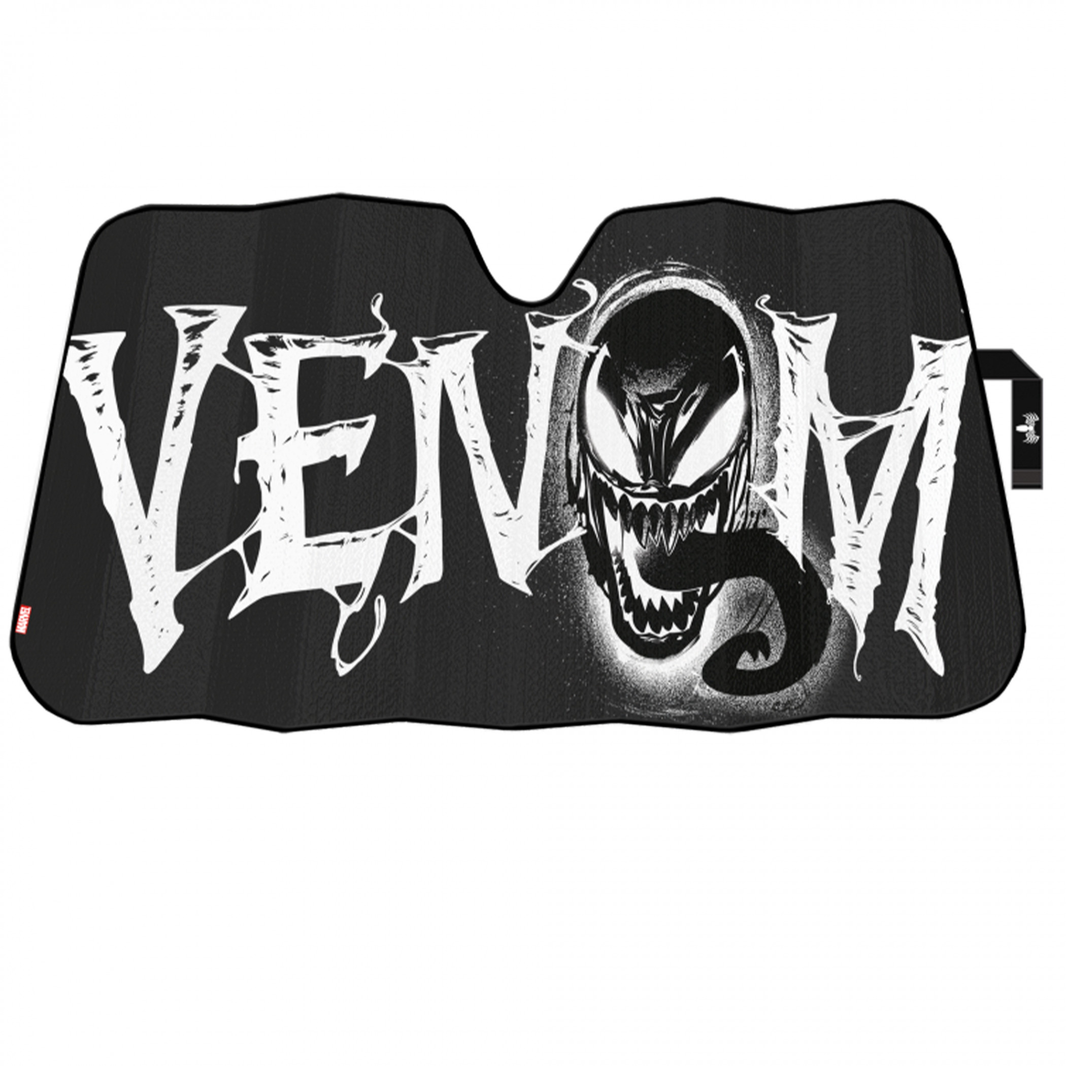 Venom Baring Fangs Car Windshield Visor Sunshade