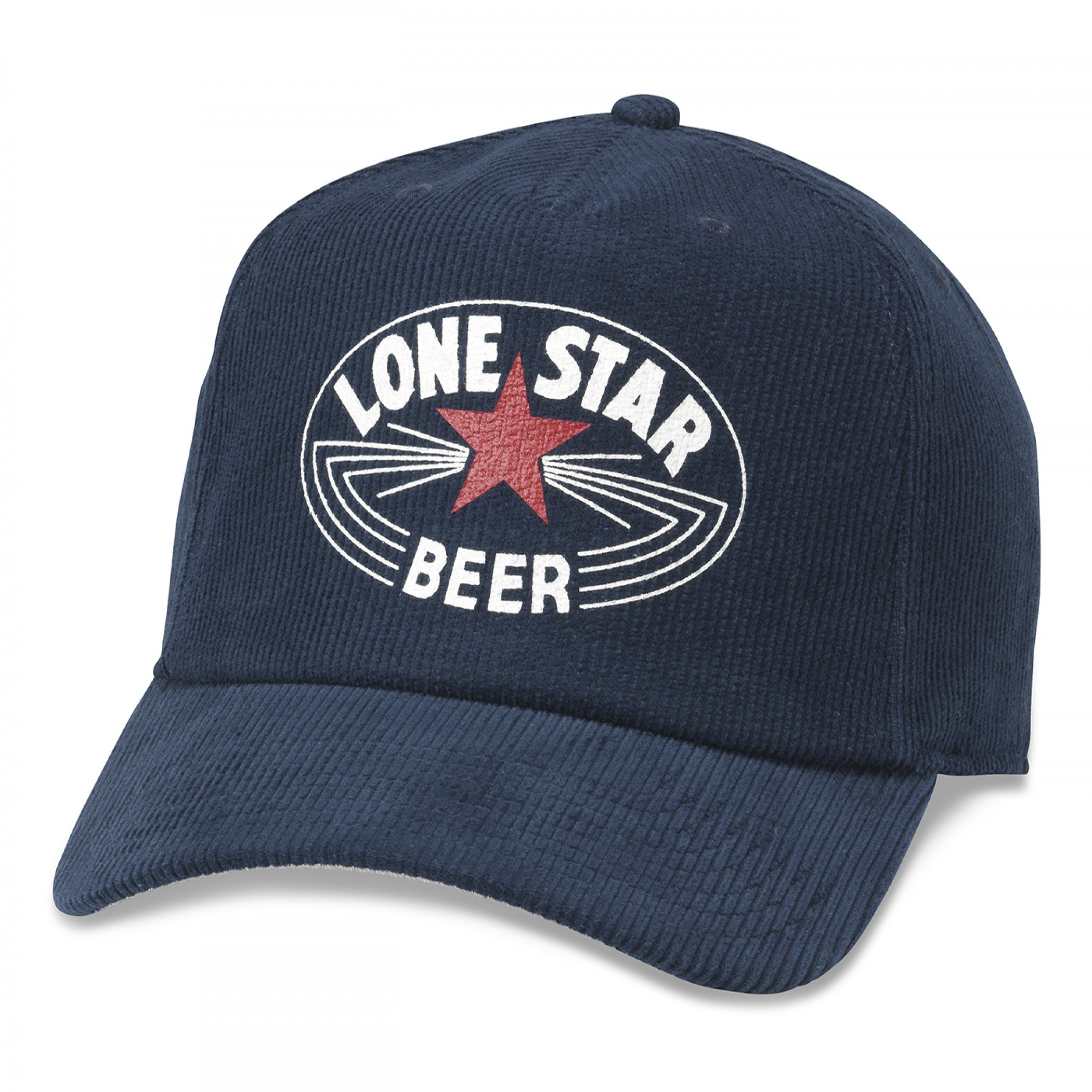 Lone Star Beer Printed Corduroy Hat
