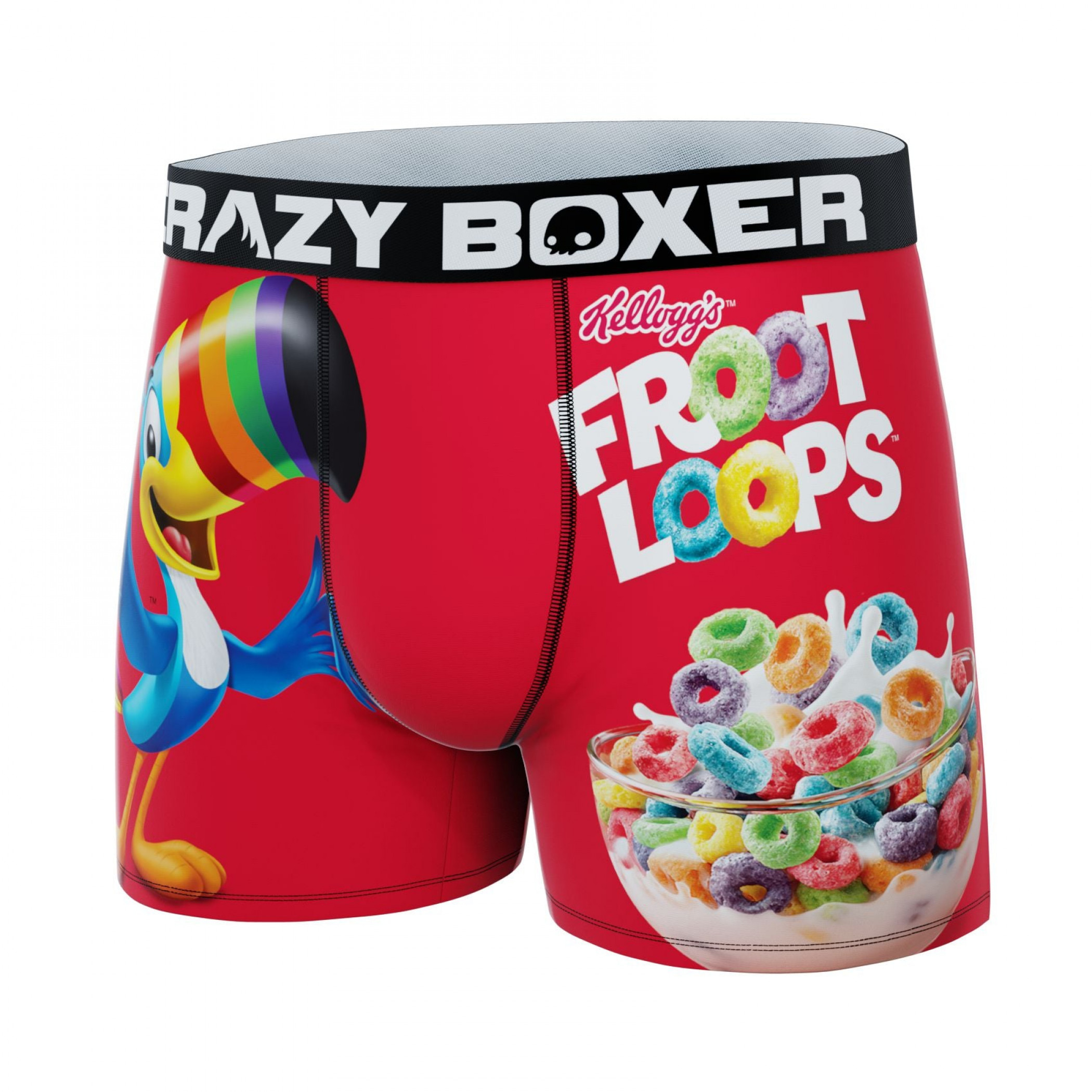 Brand New Kellogg's Boxer Briefs Size L Frosted Flakes,Froot loops, Apple  Jacks