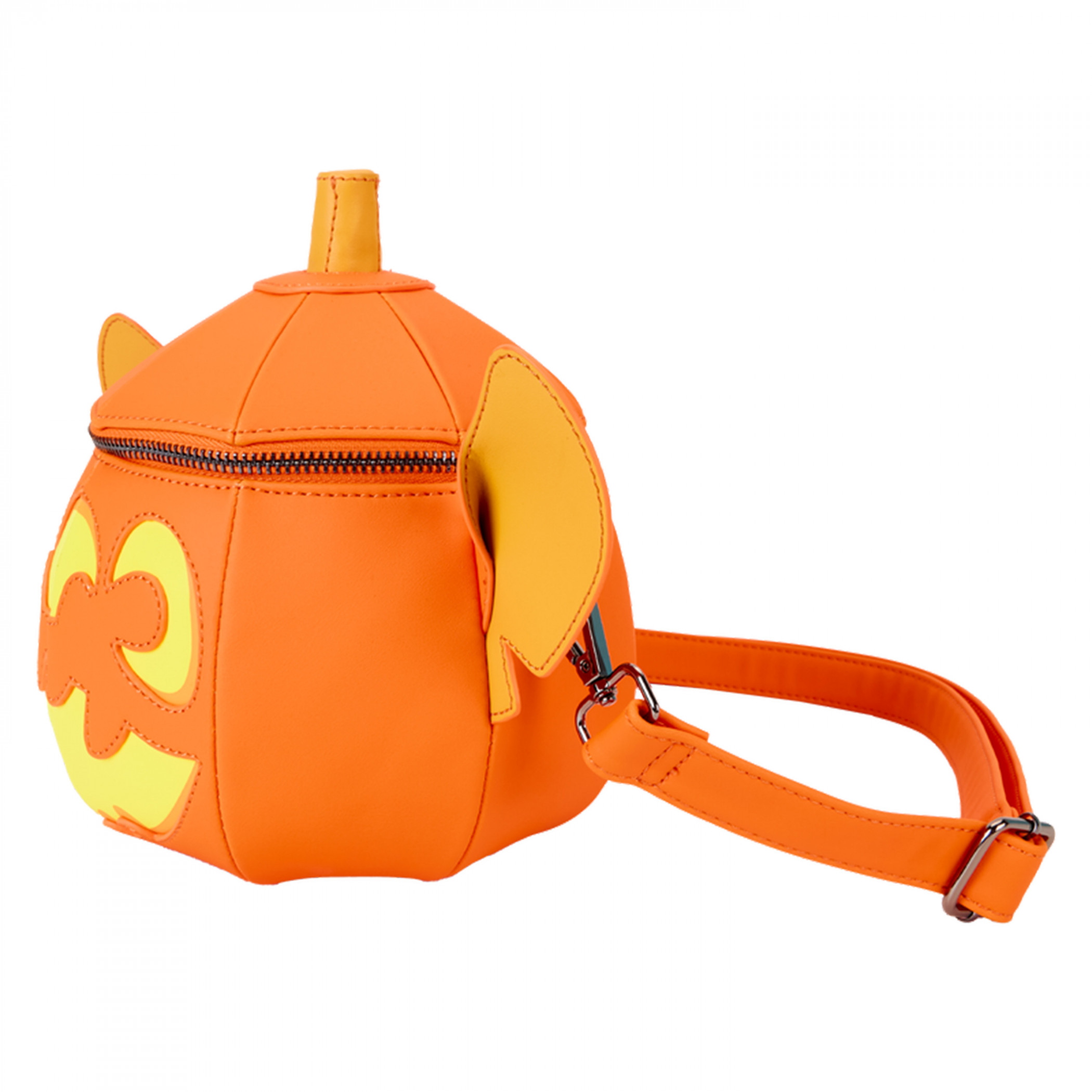 Lilo and Stitch Glow-In-The-Dark Pumpkin Crossbody Bag by Loungefly