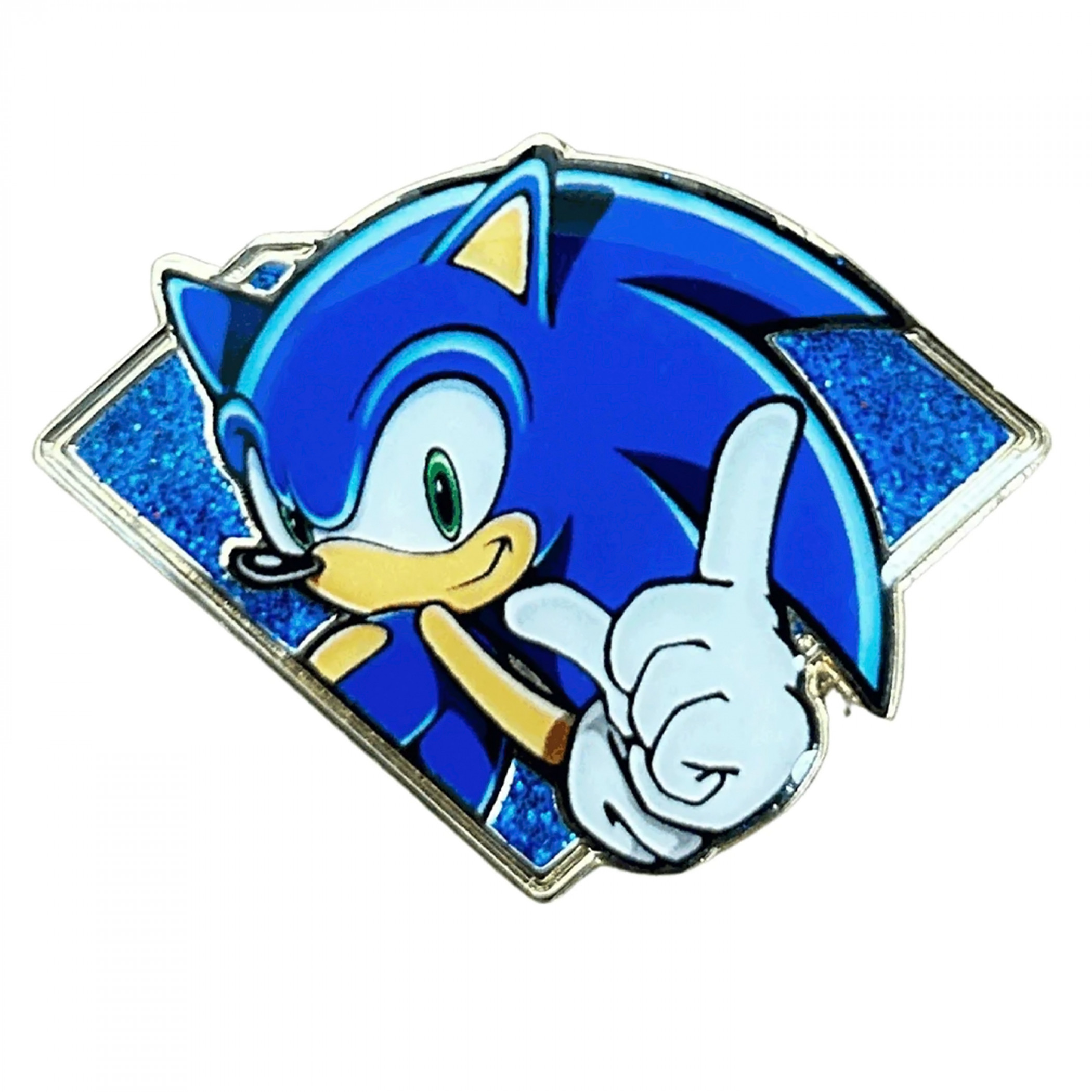 Sonic the Hedgehog Golden Series 2: Emerald Sonic Enamel Pin