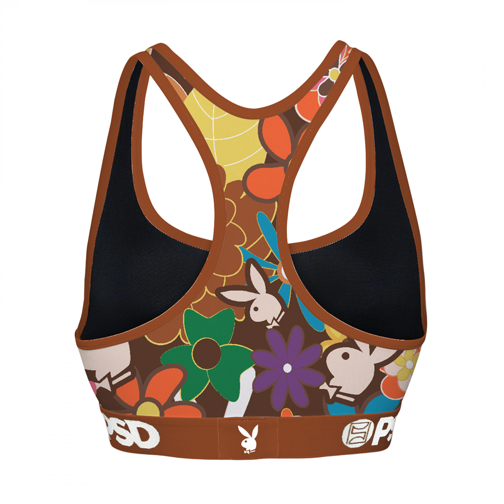 Playboy Flower Funk PSD Sports Bra