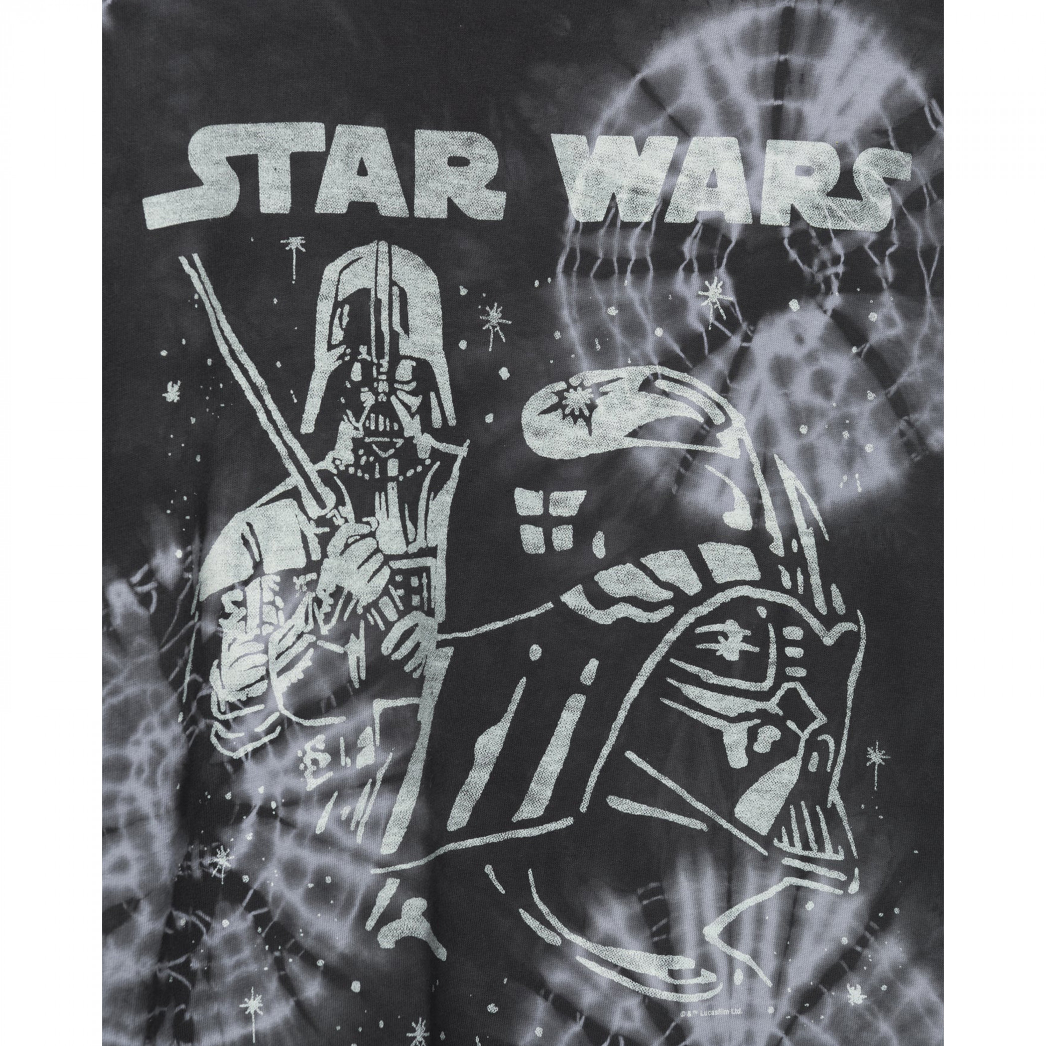 Star Wars Darth Vader Tie-Dye T-Shirt by Junk Food