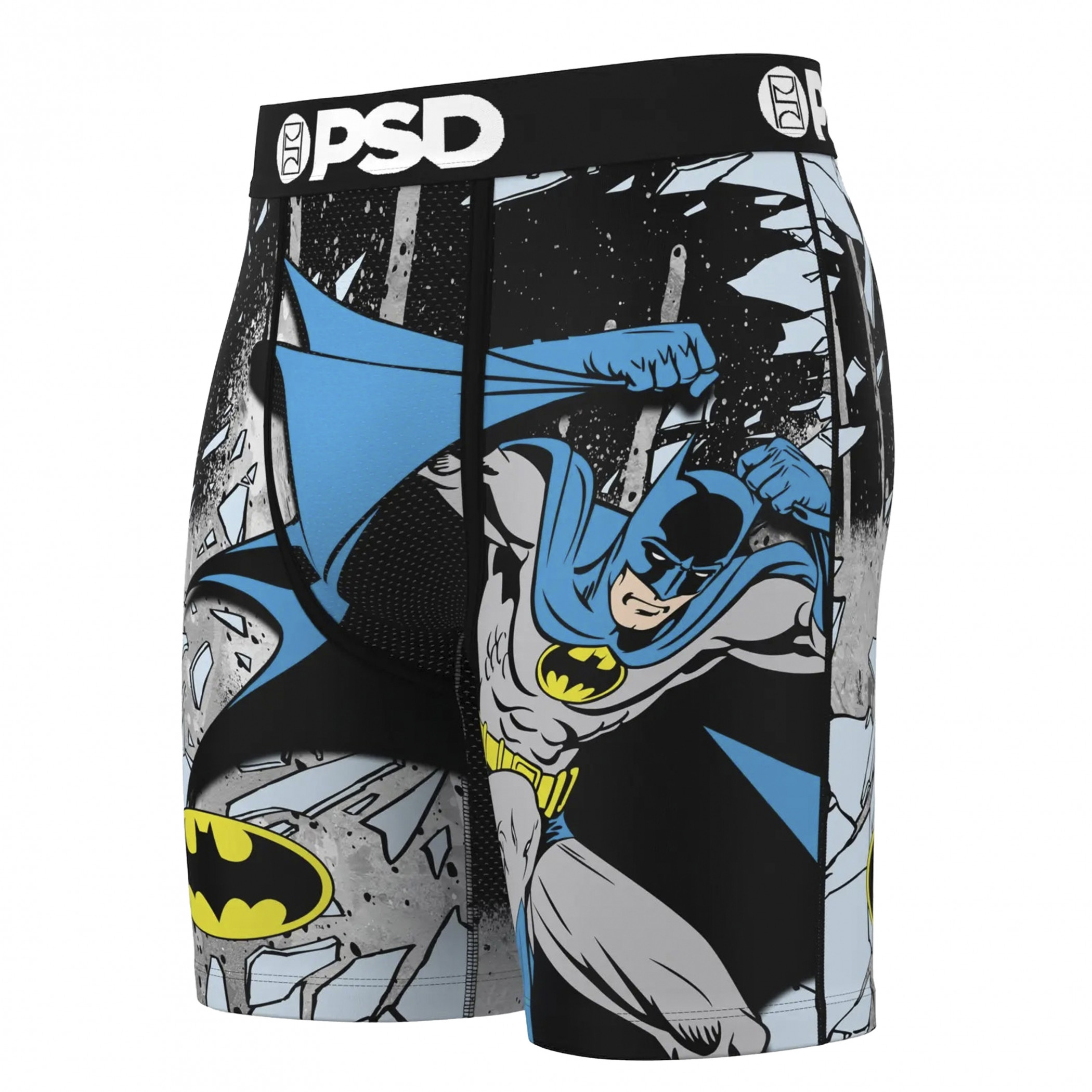 Batman Shattering Glass PSD Boxer Briefs