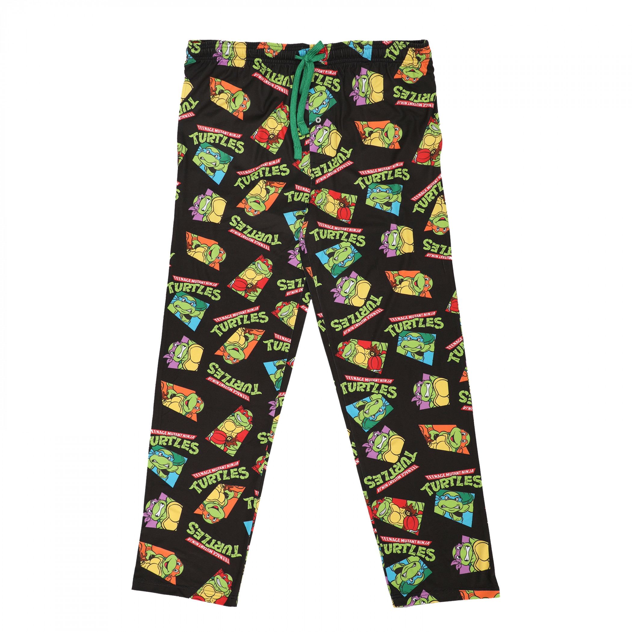 Nickelodeon Boys Size S 28/30 Ninja Turtle Sleep Pants/Pajama Bottoms  Pre-owned