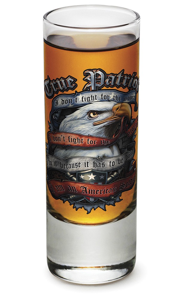 True Patriot Bald Eagle Shot Glass