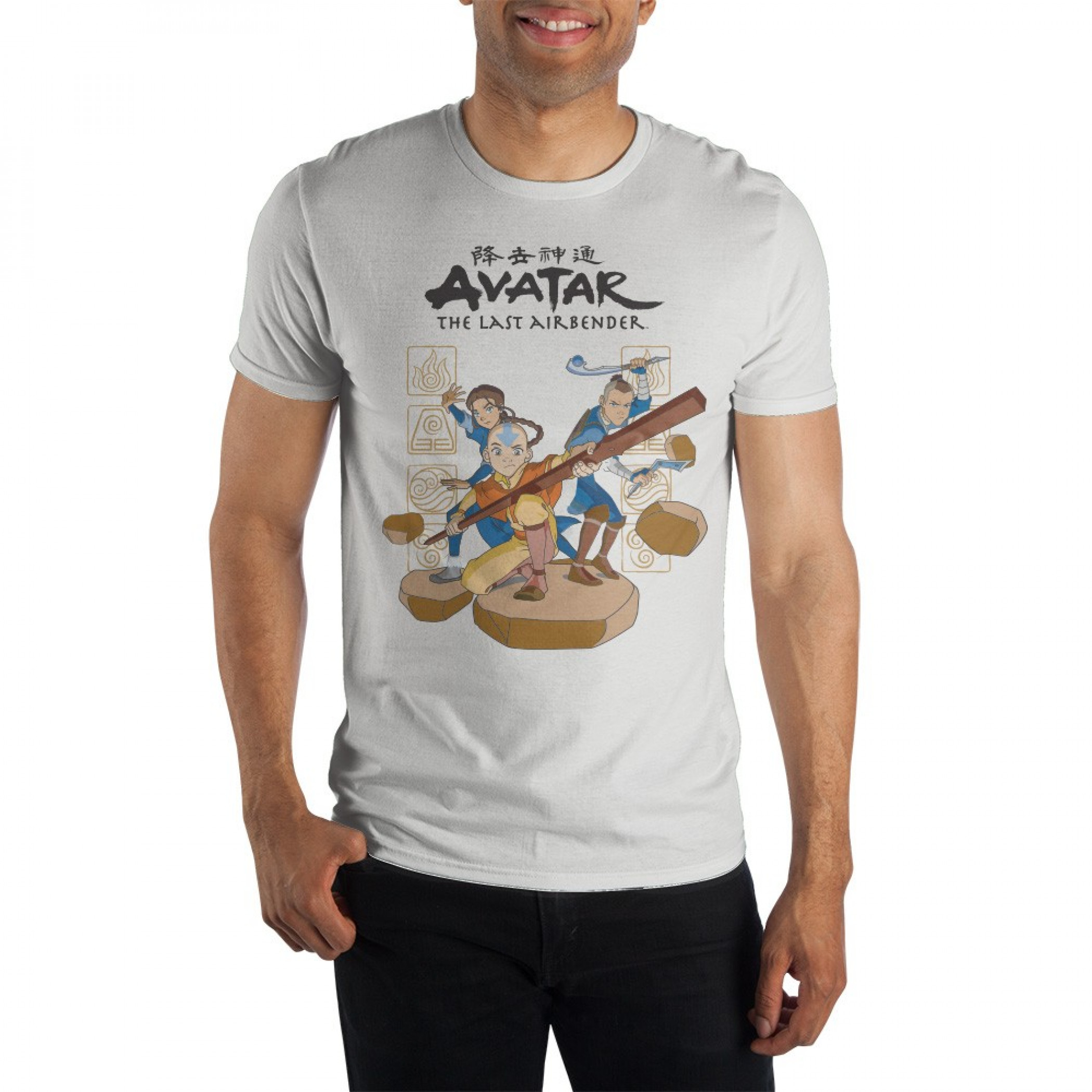 Avatar: The Last Airbender Group Stance Image T-Shirt