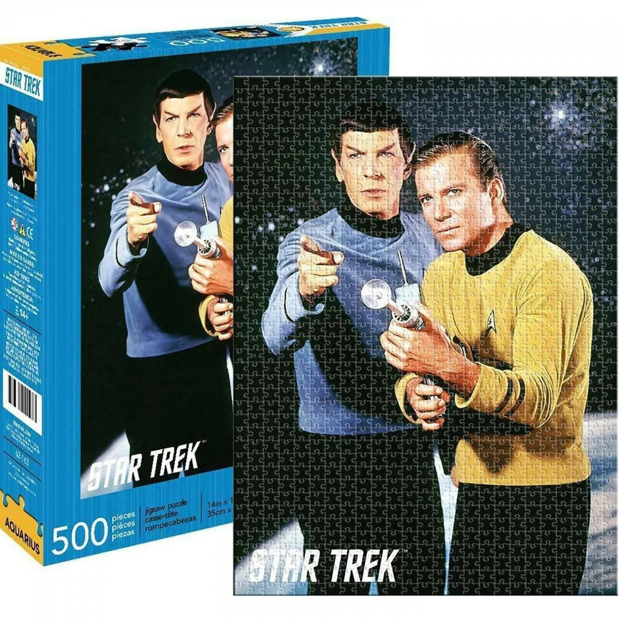 Star Trek Spock and Kirk 500 Piece Jigsaw Puzzle